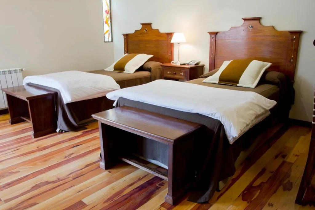 Decorative detail, Bed in Hotel Marqués De Tojo