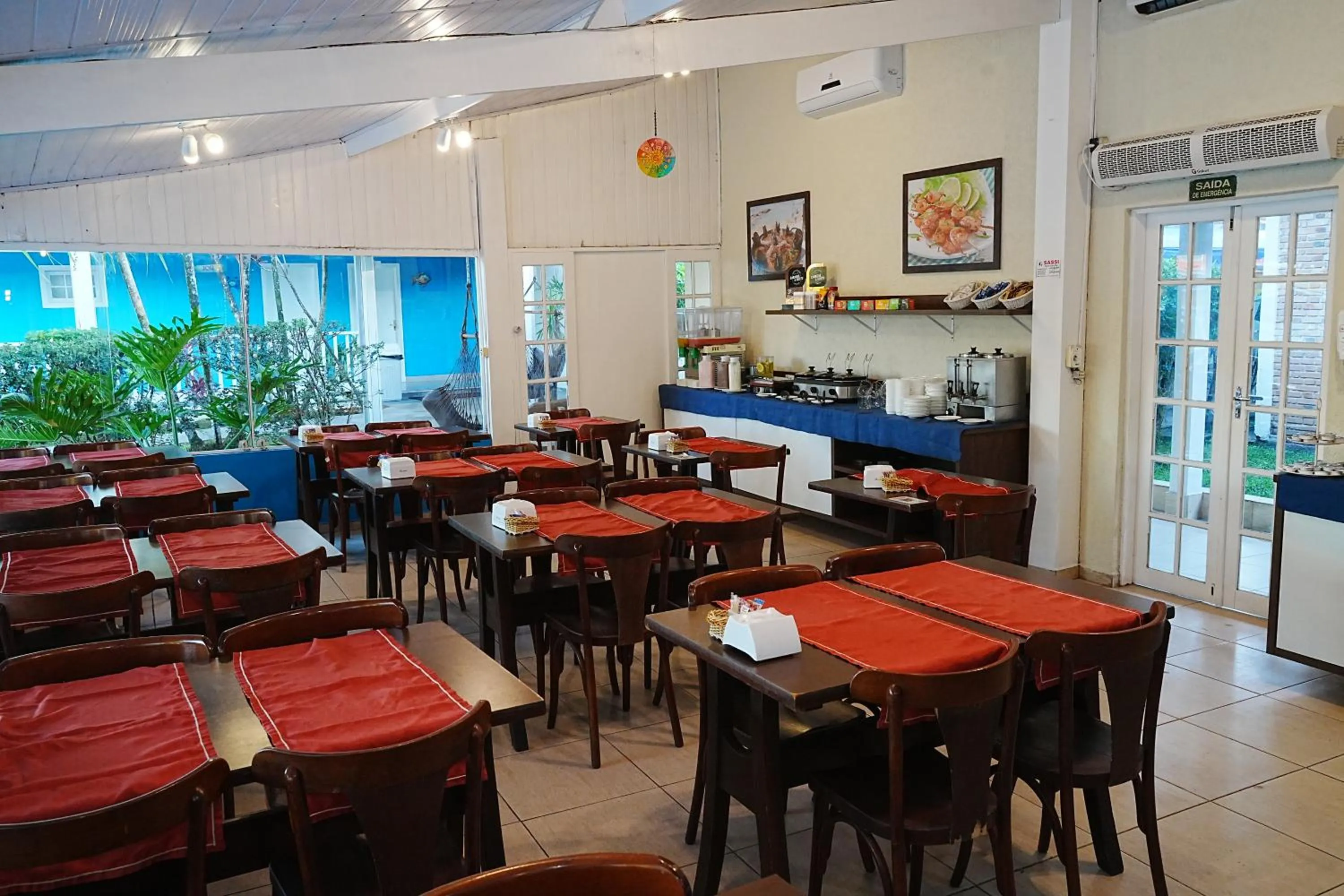 Restaurant/places to eat in Hotel Pousada Vivendas do Sol e Mar