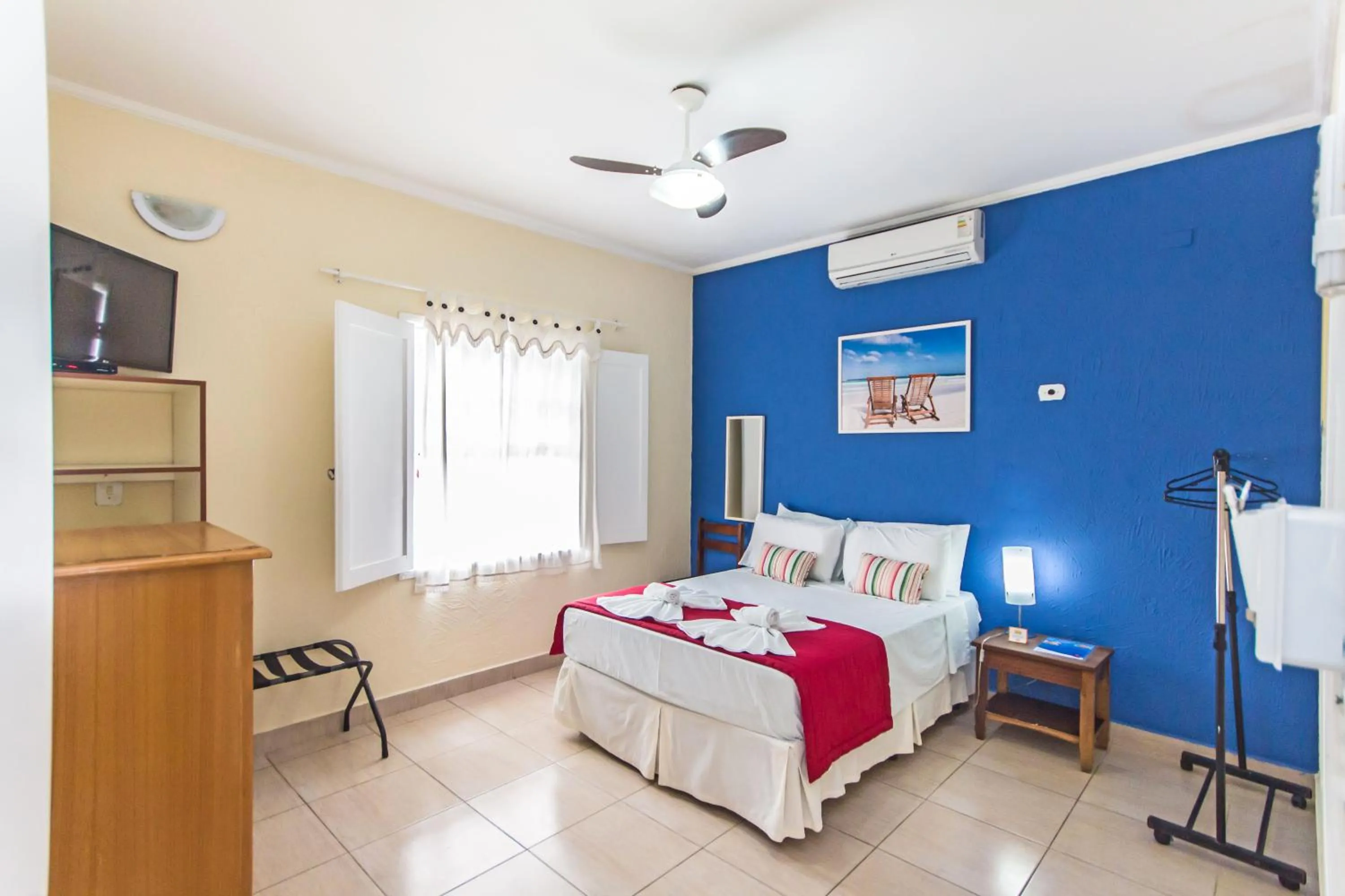 Bedroom, Bed in Hotel Pousada Vivendas do Sol e Mar