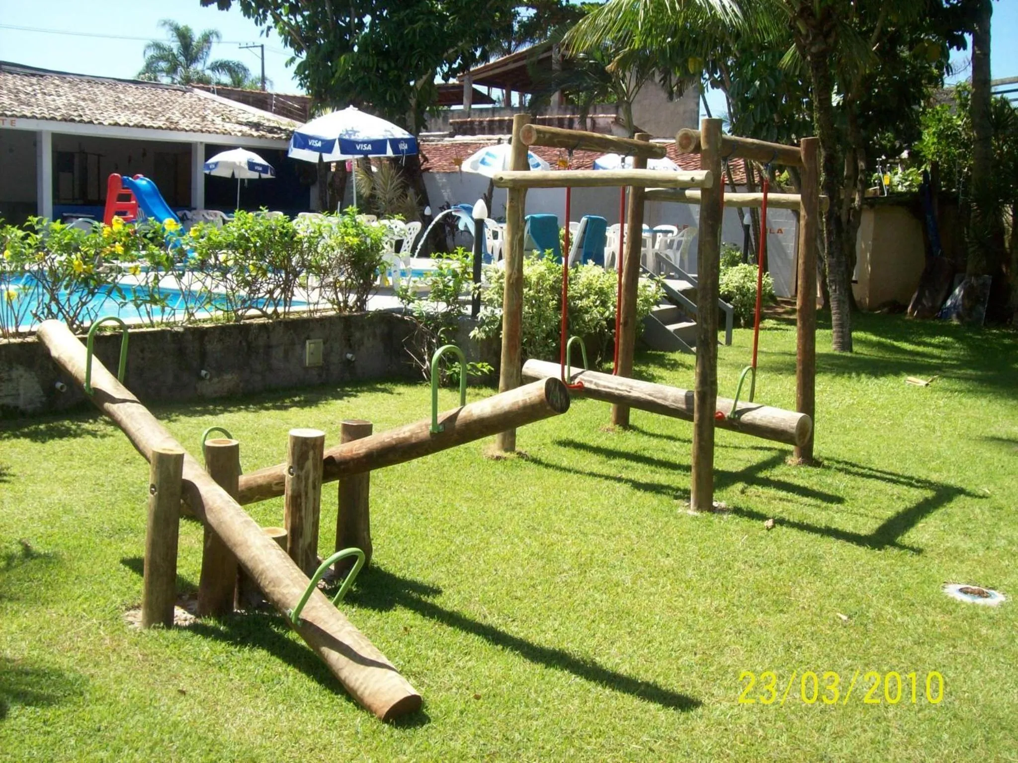 Children play ground in Hotel Pousada Vivendas do Sol e Mar