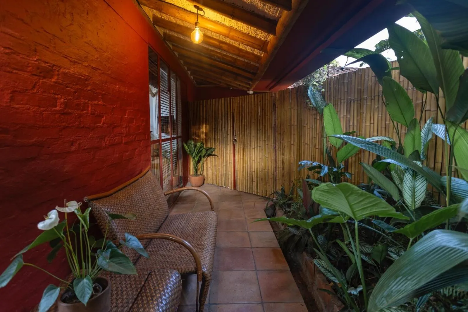 Patio in Sazagua Hotel Boutique