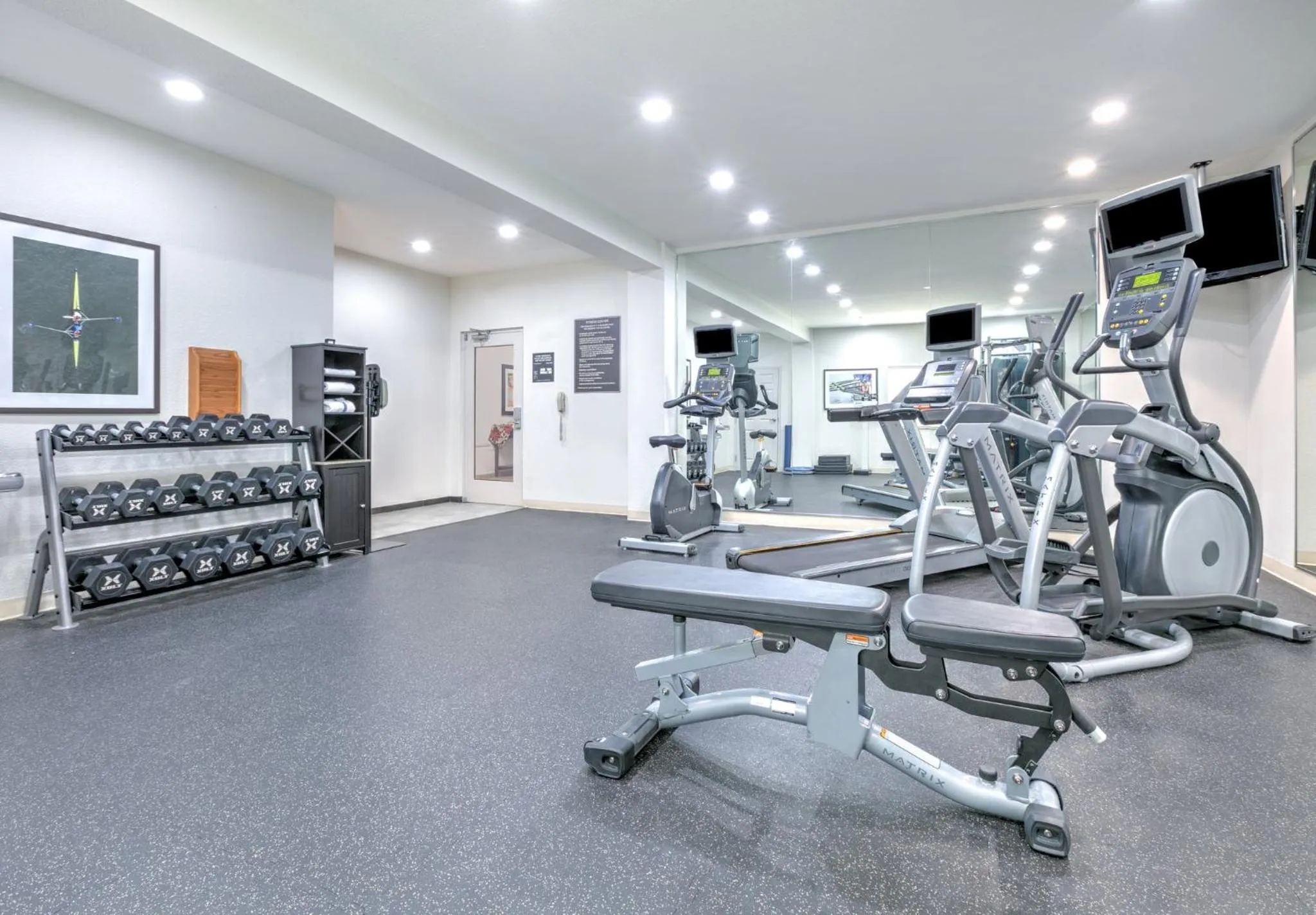 Fitness centre/facilities in Candlewood Suites Fort Worth West by IHG
