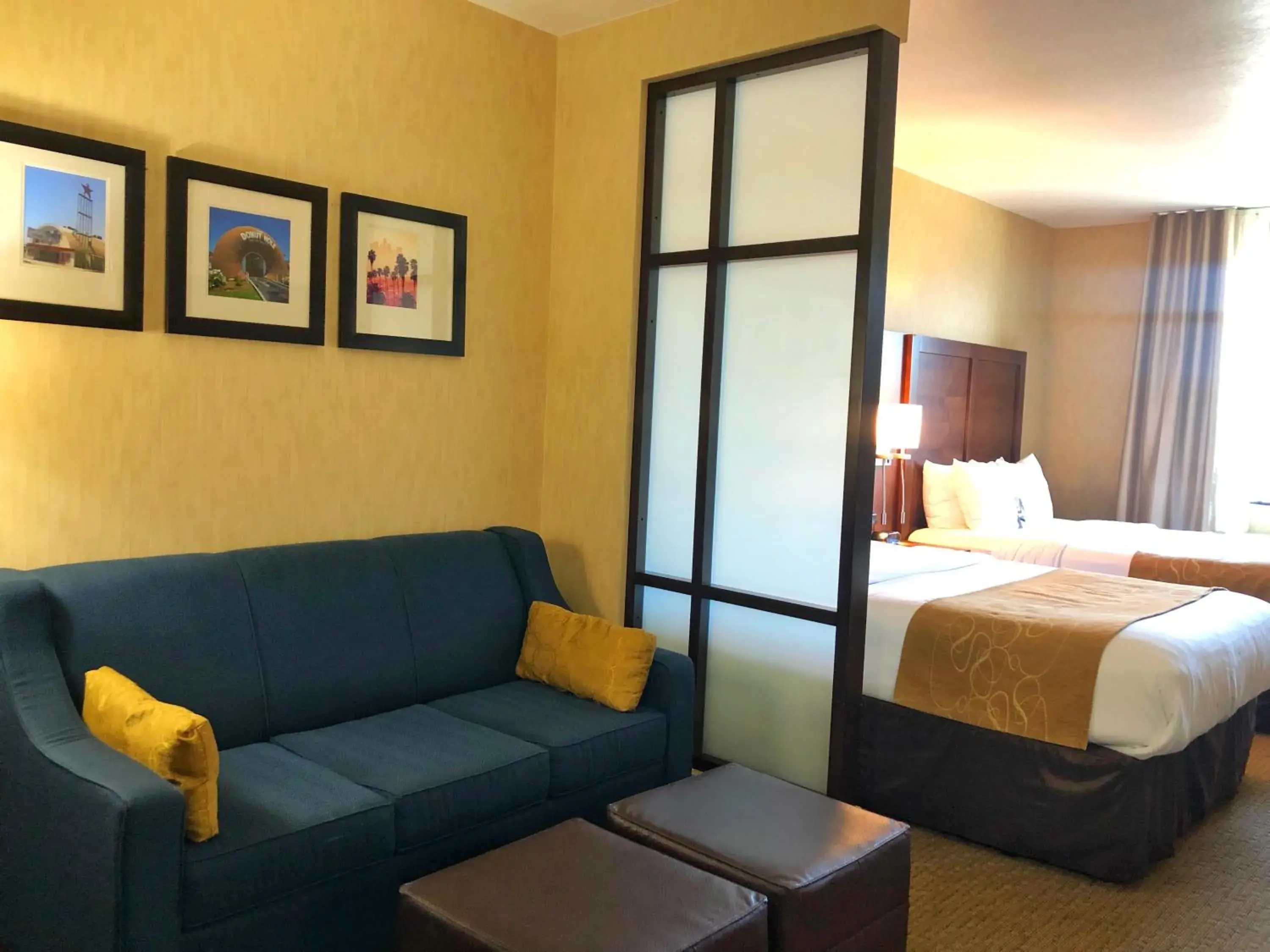 Suite, 2 Queen Beds with Sofa Bed, Non Smoking in Comfort Suites Near City of Industry - Los Angeles Suite, 2 Queen Beds with Sofa Bed, Non Smoking in Comfort Suites Near City of Industry - Los Angeles
