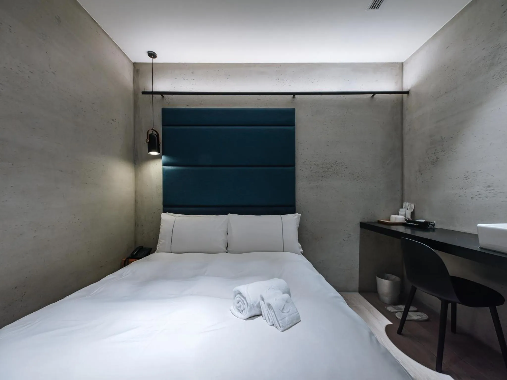 Bed in Waterfront Hotel