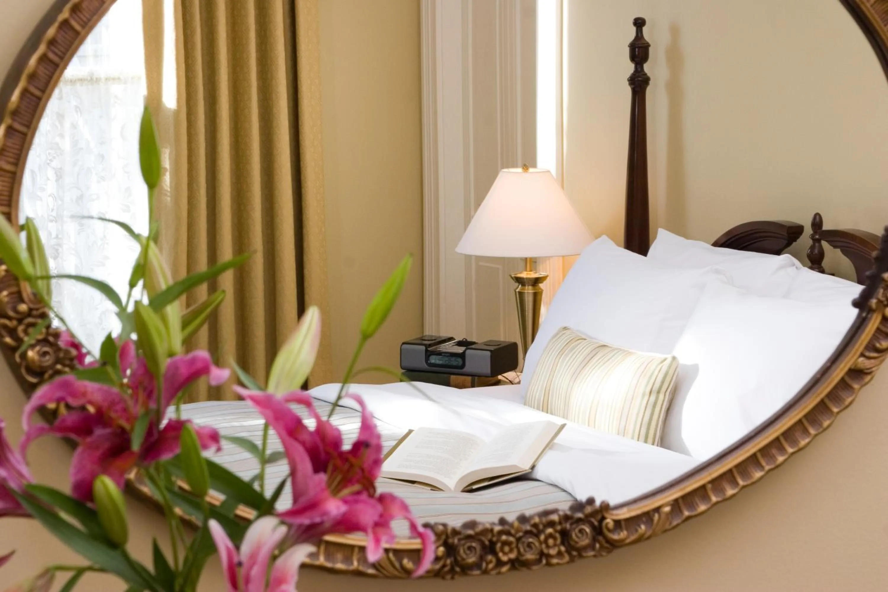 Decorative detail, Bed in The Halliburton