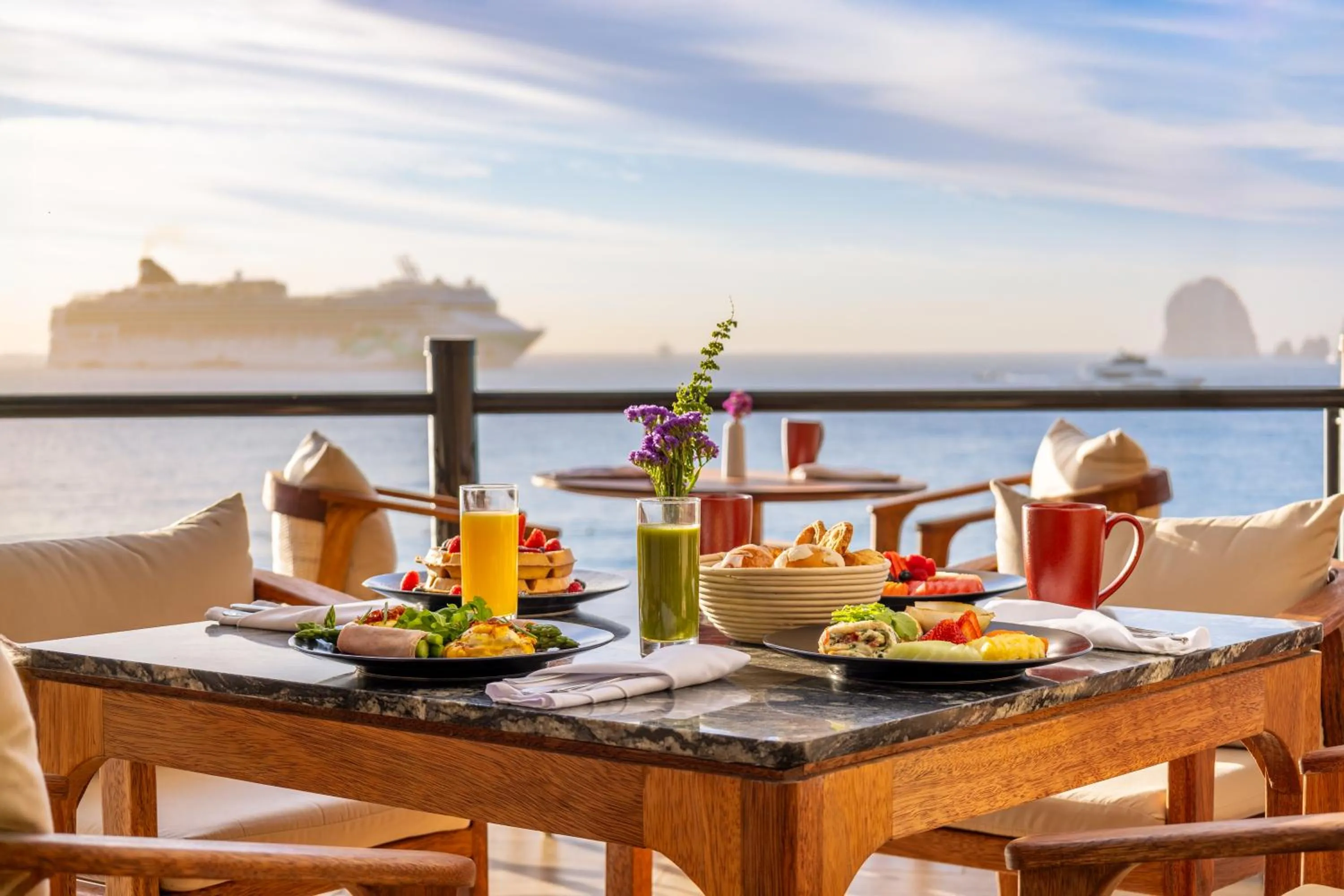 Breakfast in Villa del Palmar Beach Resort & Spa
