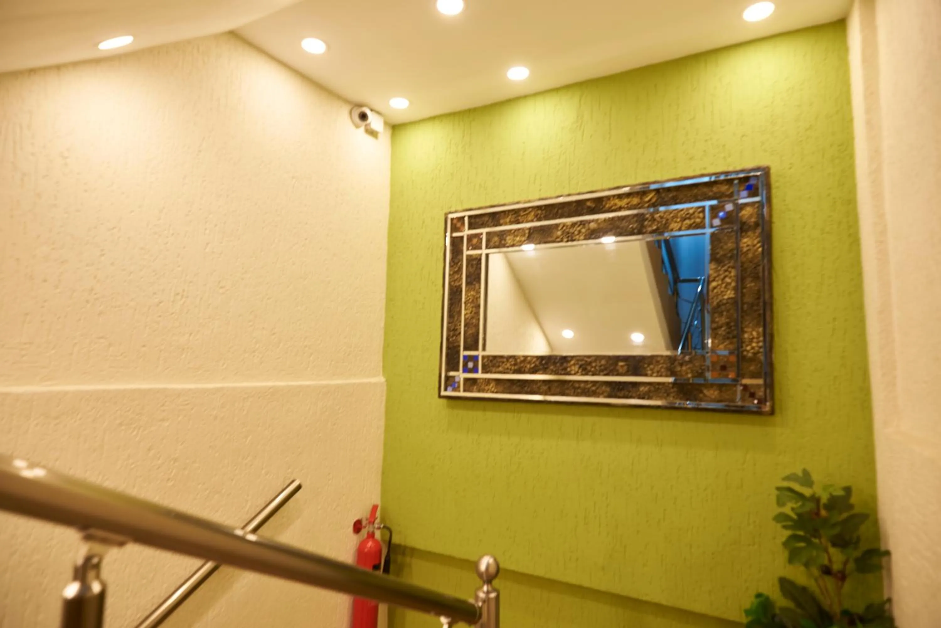 Decorative detail in The Ritzz Exclusive Guest House