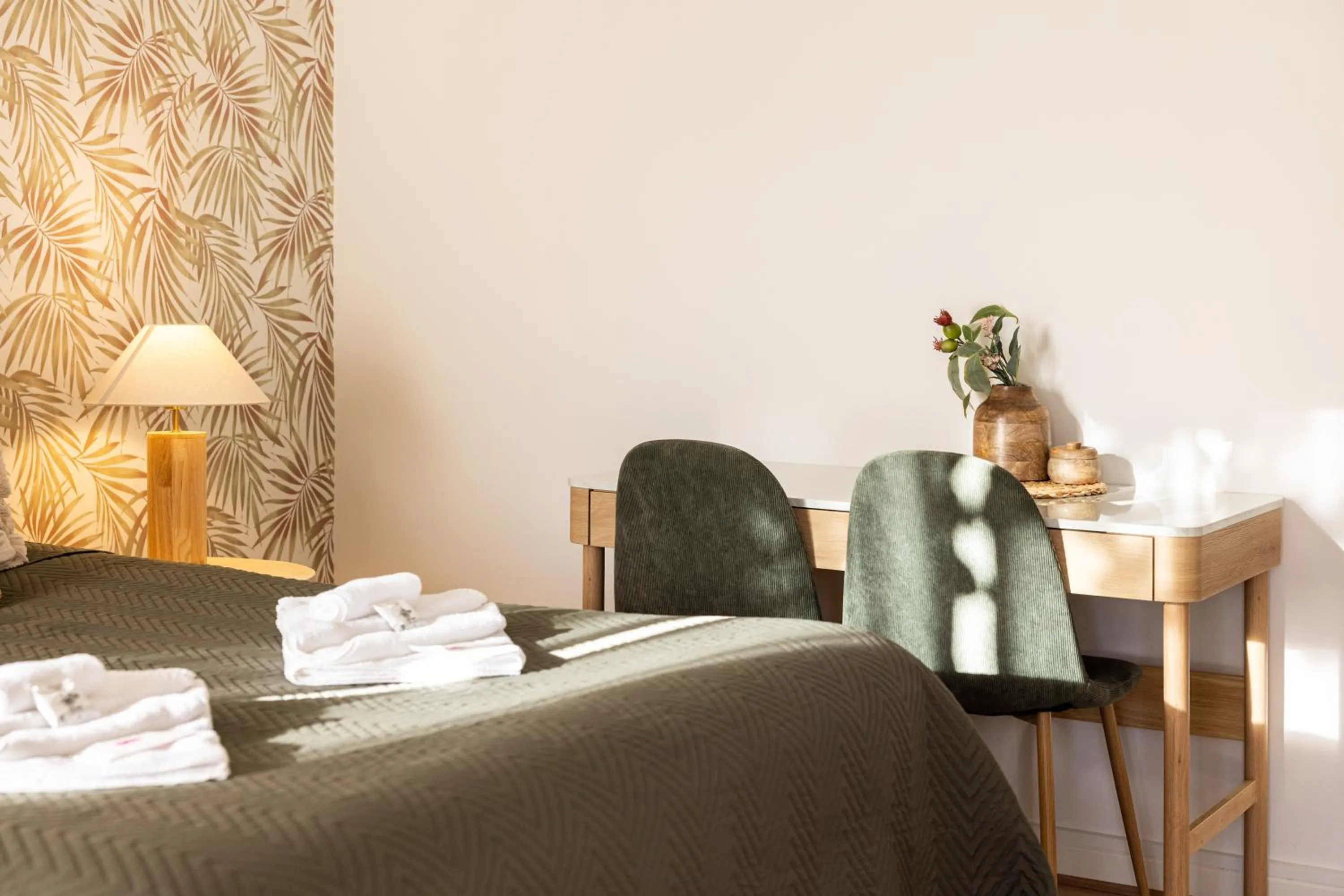 Bed in Barossa Palms Motel