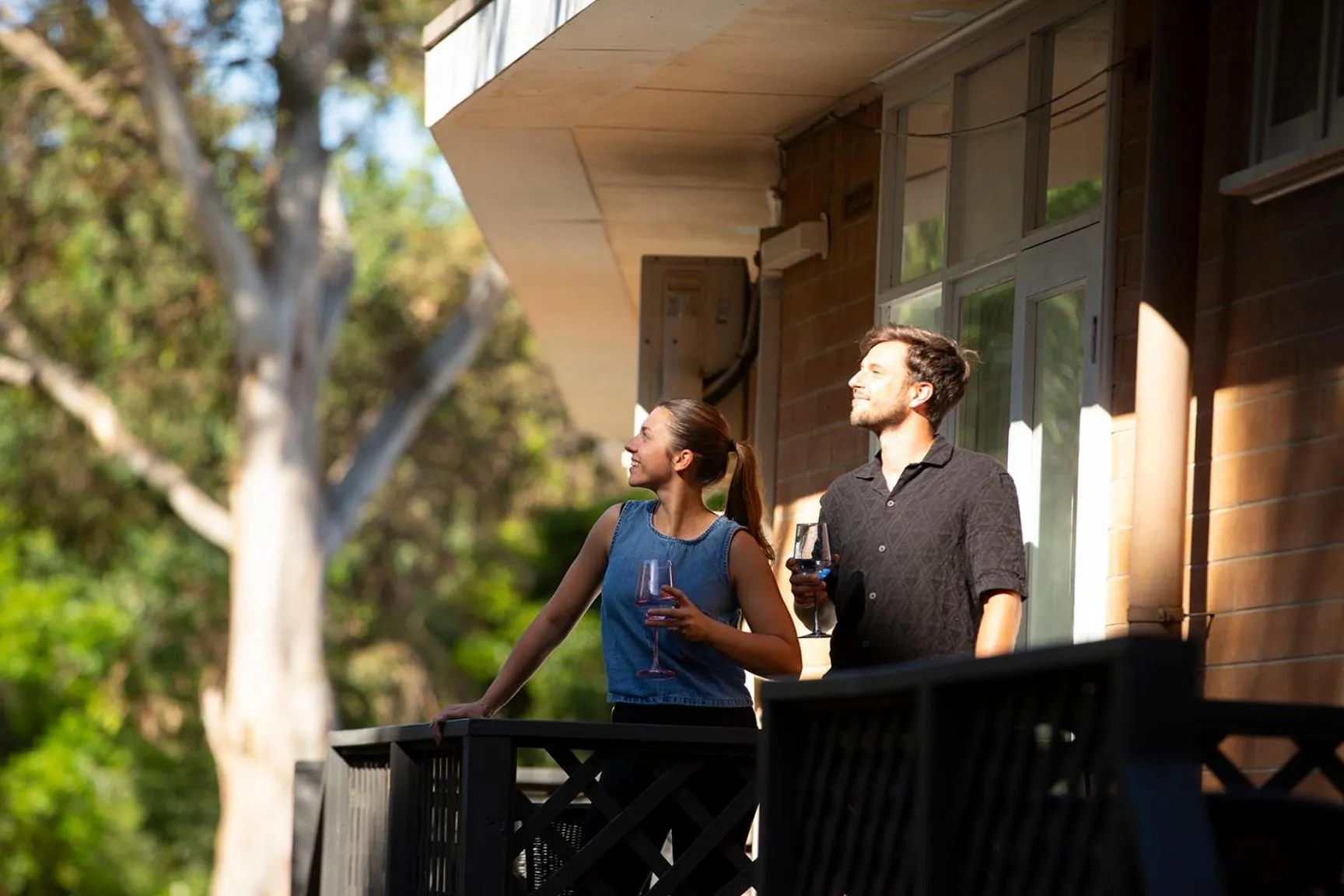 Balcony/Terrace in The Lyndoch Motel