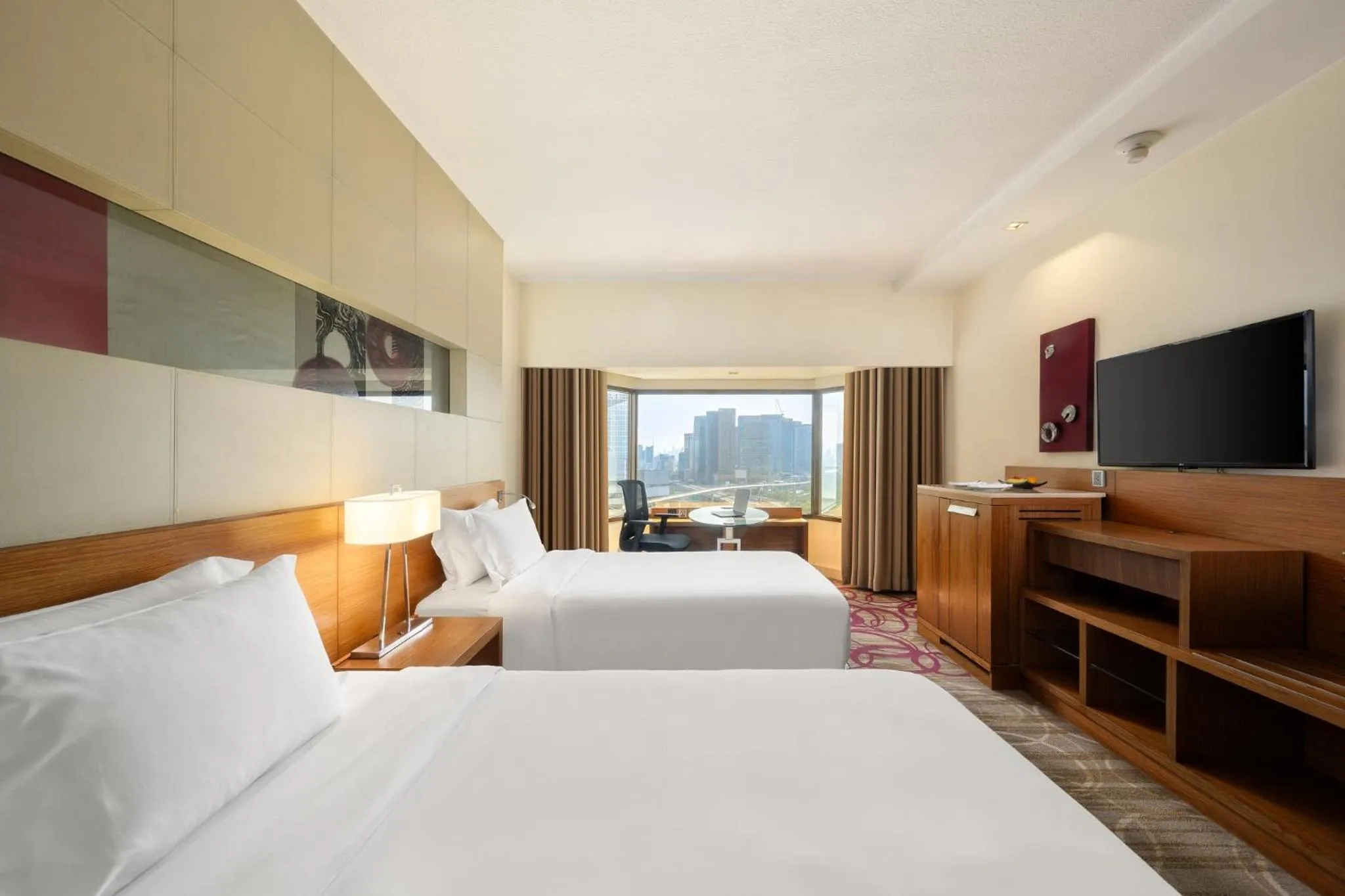 Bedroom, Bed in Centara Grand at Central Plaza Ladprao Bangkok