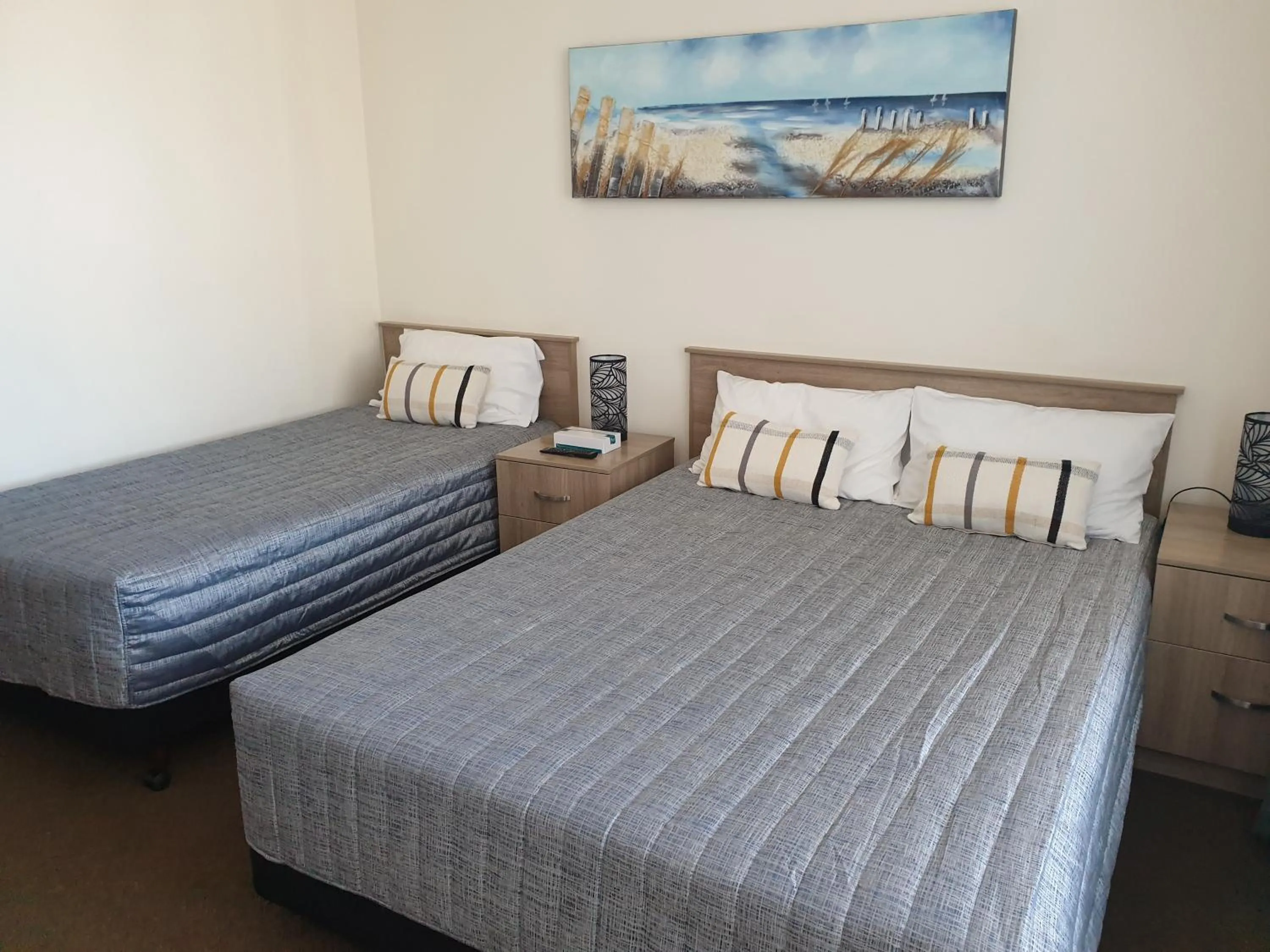 Bed in Sandpiper Motel Ulladulla