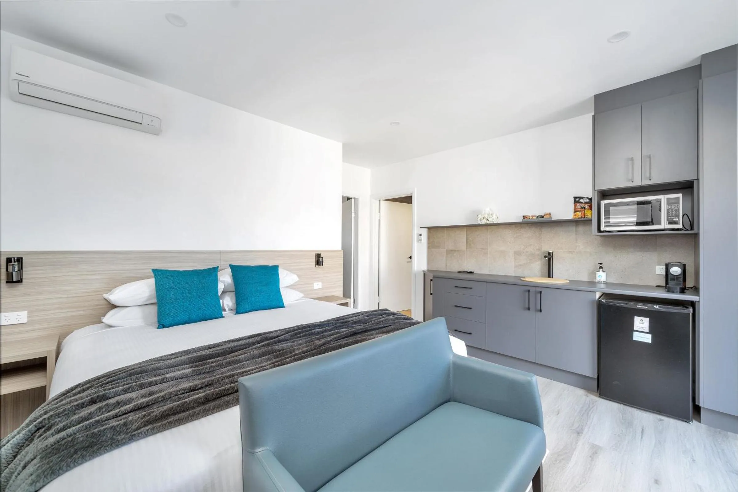 Bed in Jervis Bay Motel