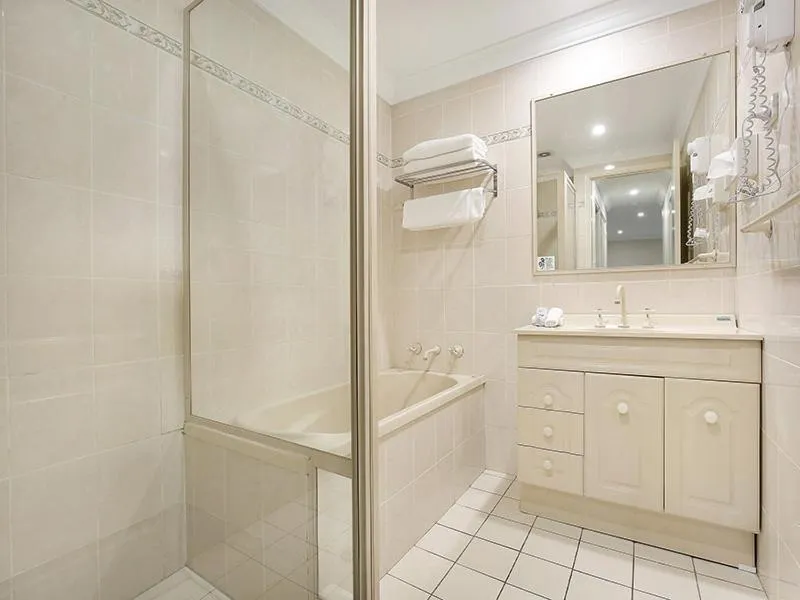 Bathroom in Wollongong Serviced Apartments