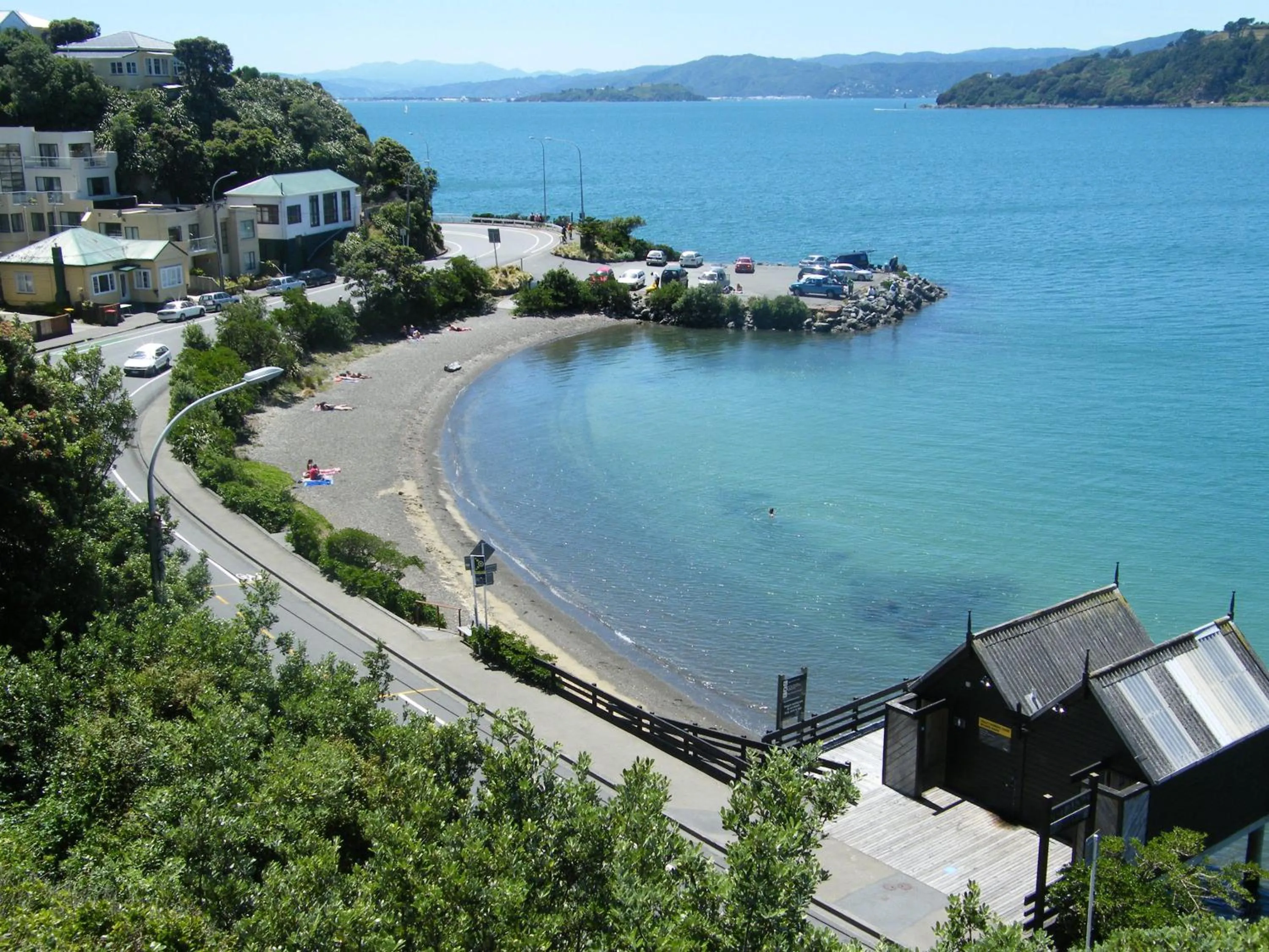 Bird's eye view in Bella Vista Motel Wellington
