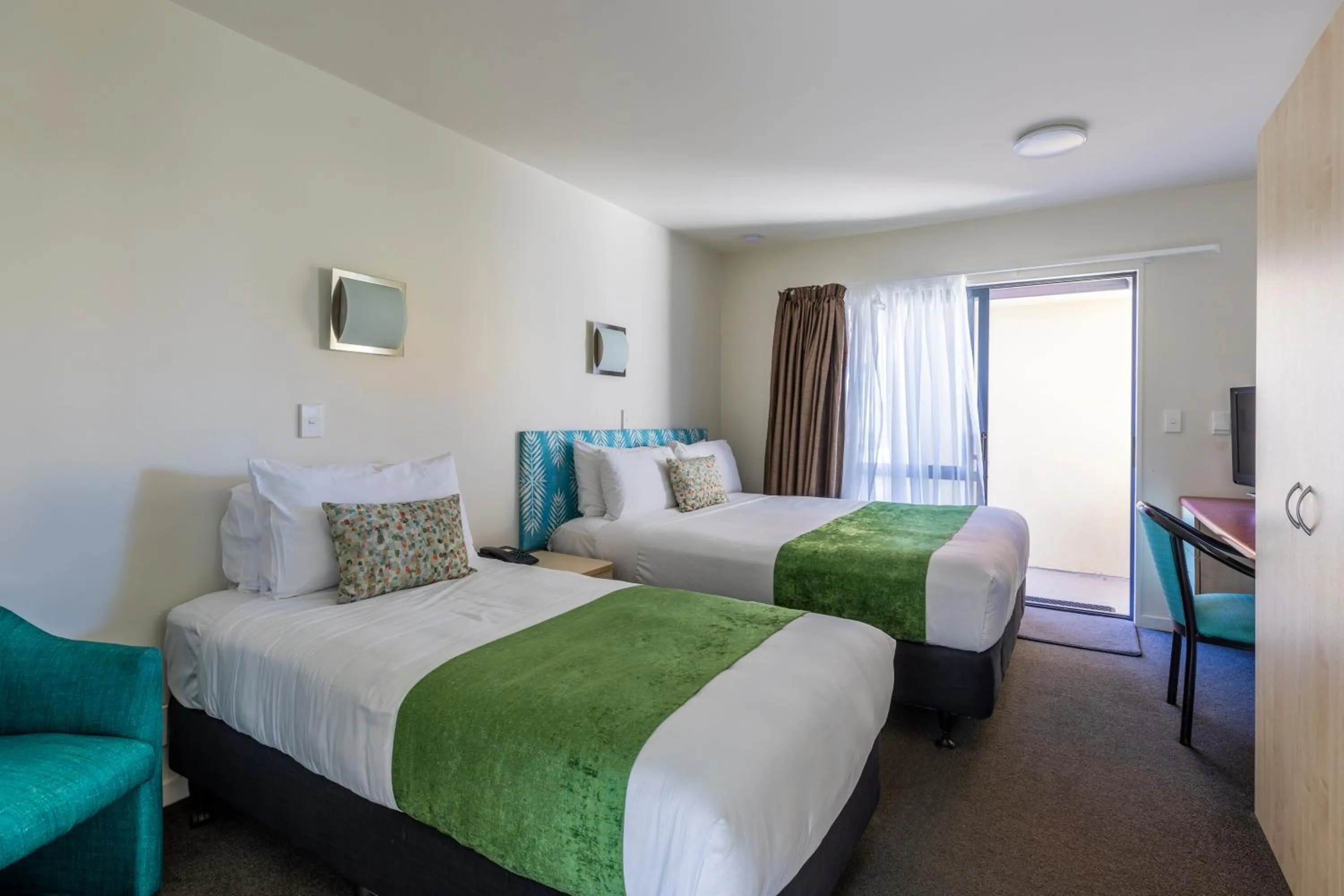 Bedroom, Bed in Bella Vista Motel Wellington