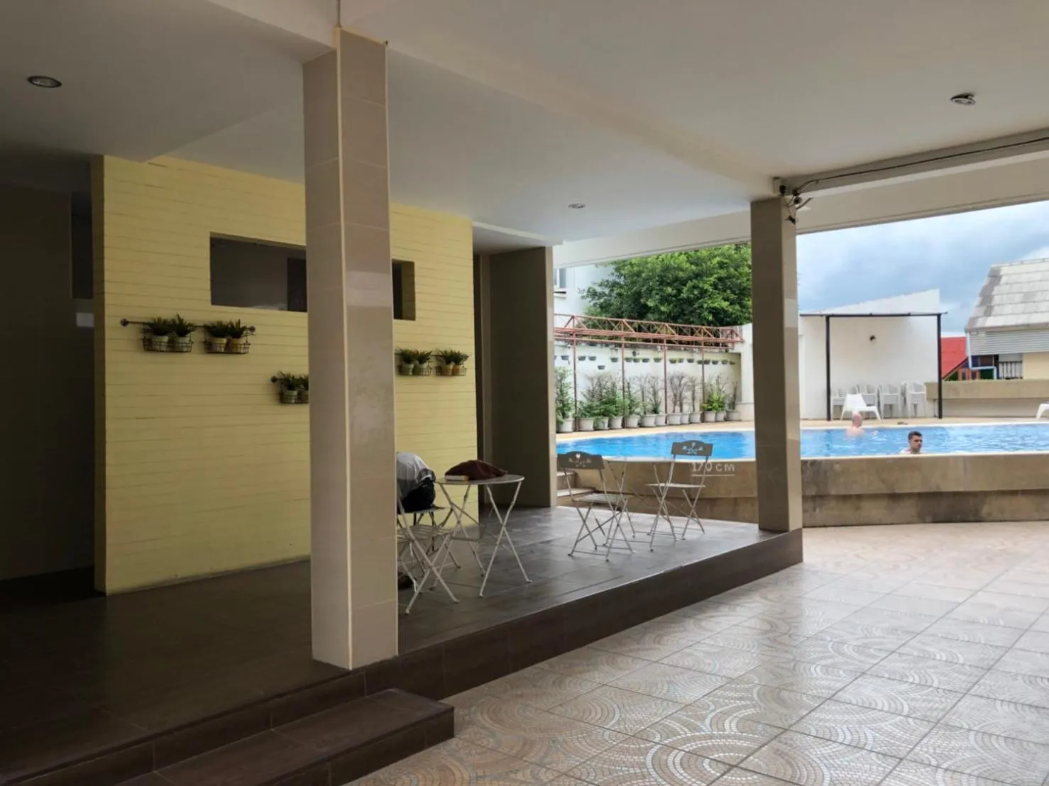 Swimming pool in Ayothaya Hotel