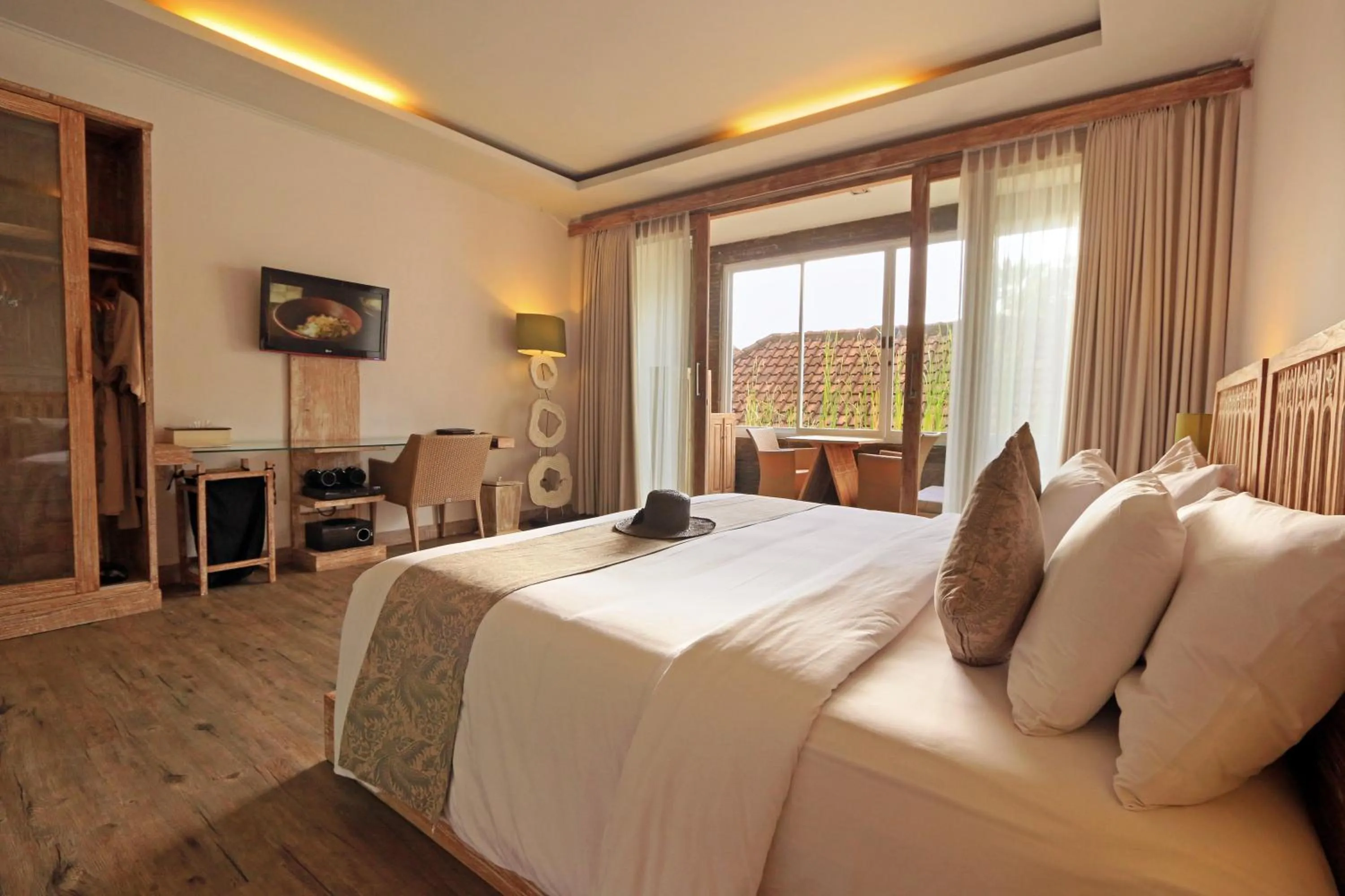 Bedroom, Bed in KajaNe Mua at Ubud Bali