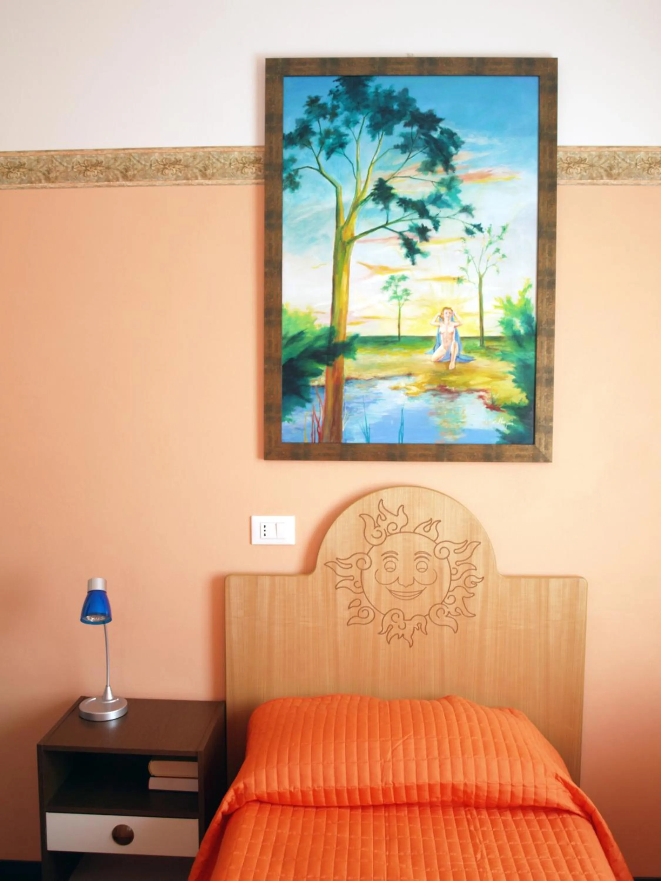 Decorative detail, Bed in B&B da Zio Gianni