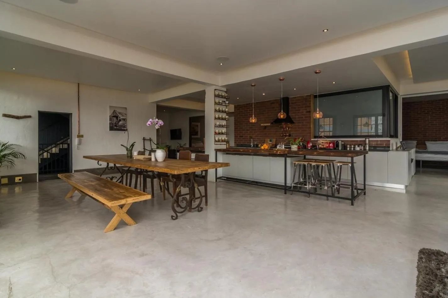 Dining area in 12 Decades Art Hotel