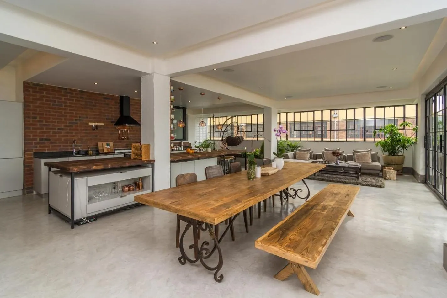 Dining area in 12 Decades Art Hotel