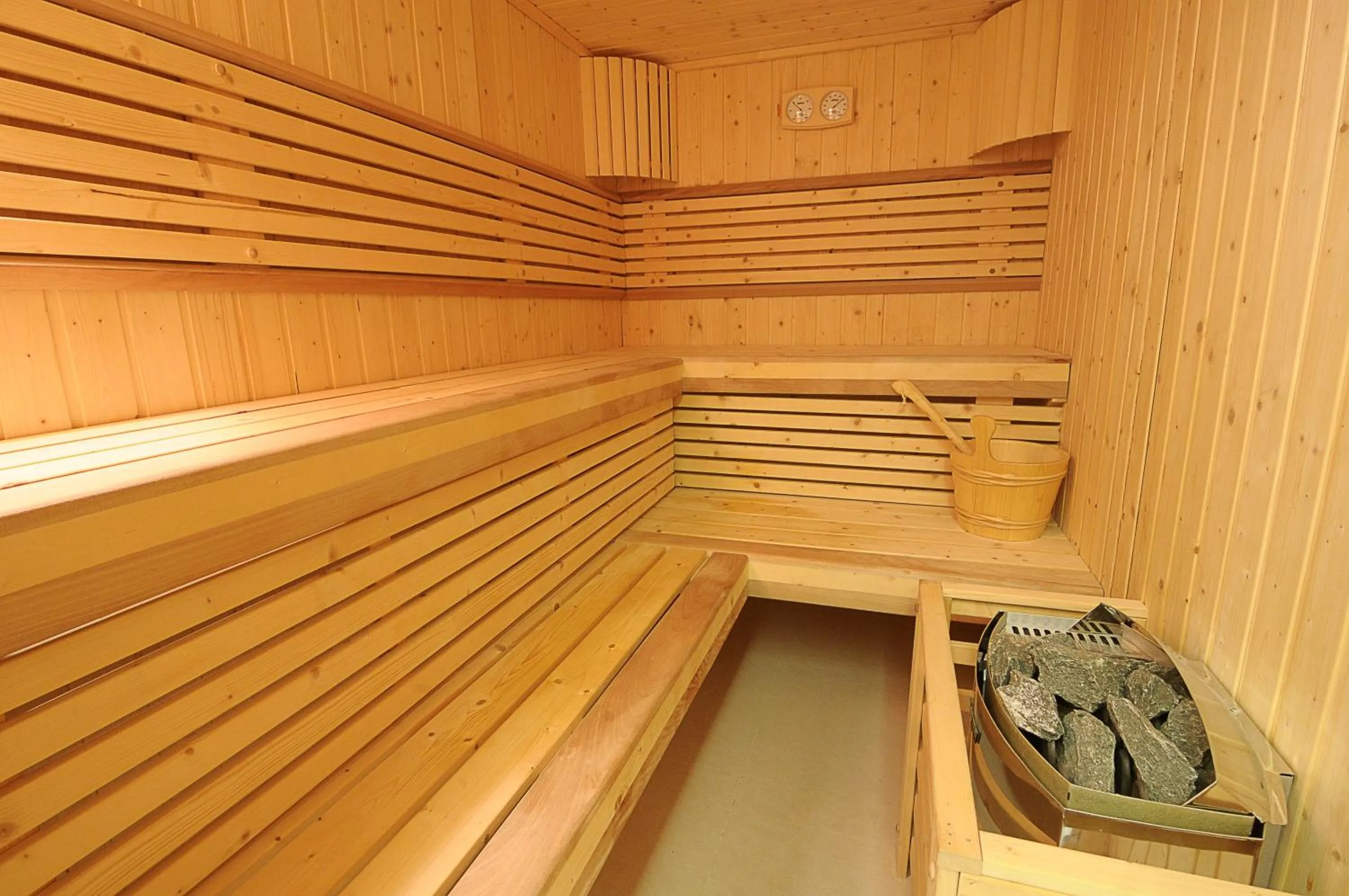 Sauna in Corp Executive Hotel Doha Suites