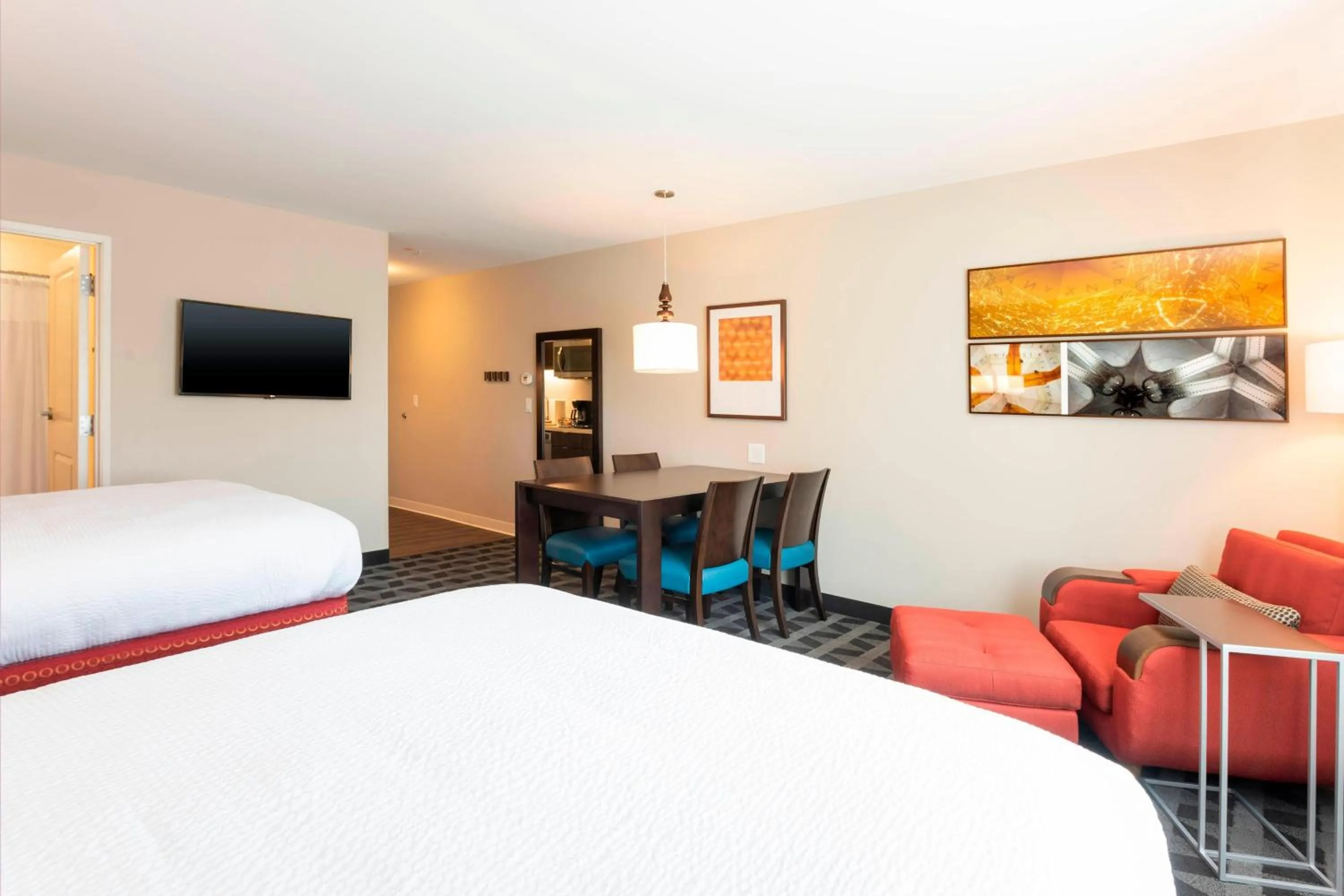 Photo of the whole room, Bed in TownePlace Suites by Marriott Louisville North