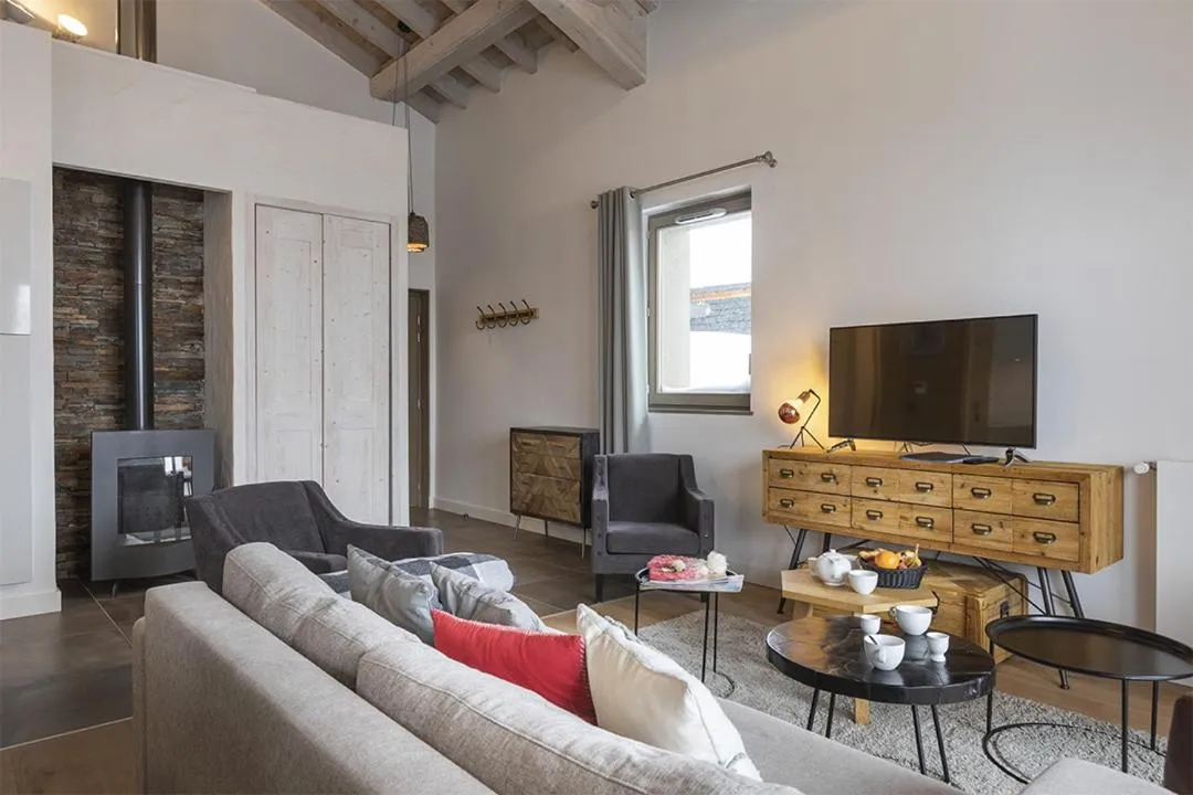 Living room in TERRESENS - Le Hameau de Barthélémy