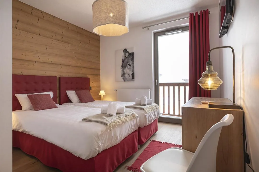 Bedroom, Bed in TERRESENS - Le Hameau de Barthélémy