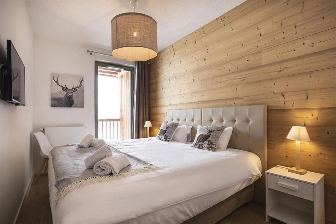 Bedroom, Bed in TERRESENS - Le Hameau de Barthélémy