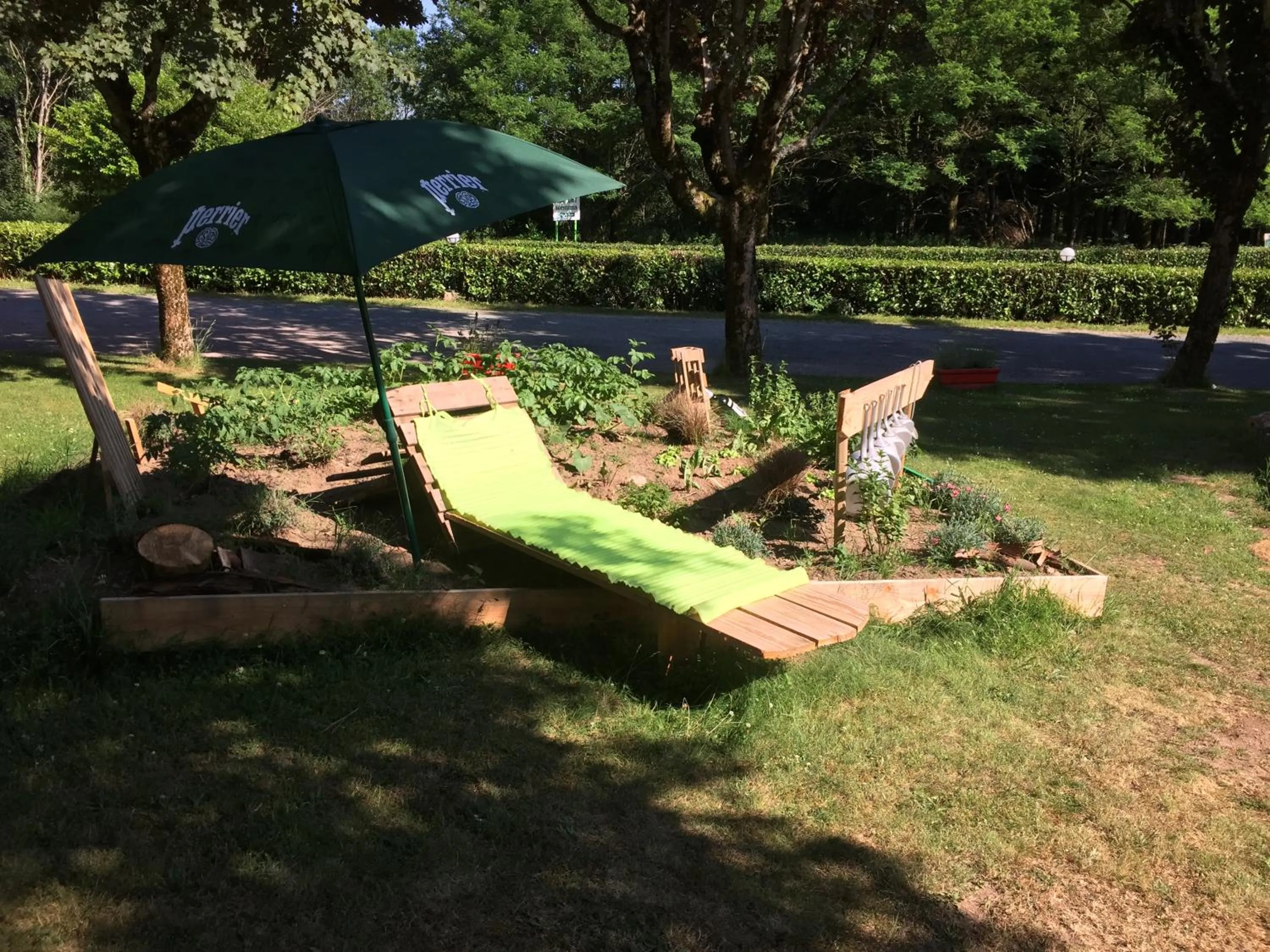 Garden in Le Pavillon