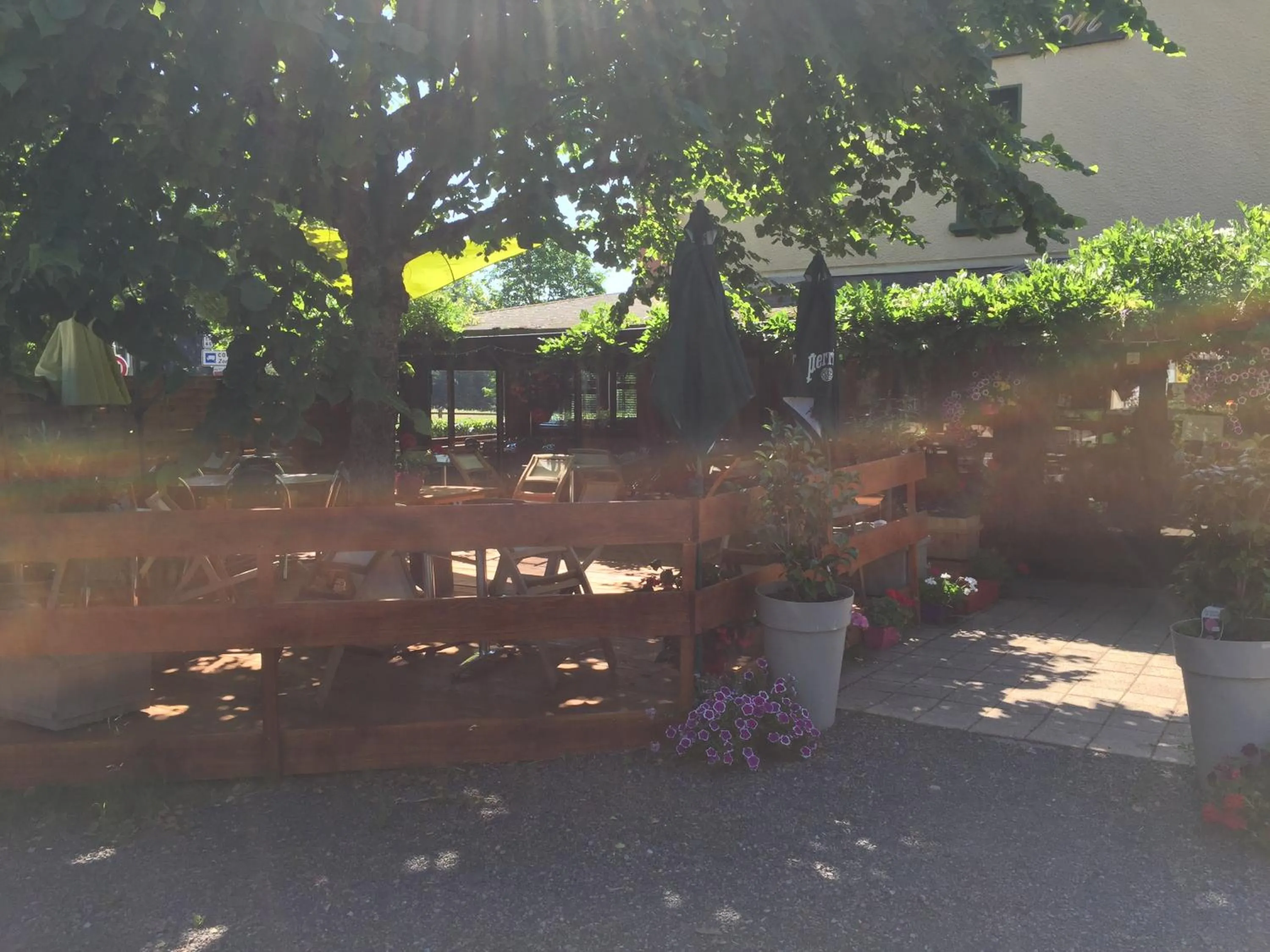 Patio in Le Pavillon