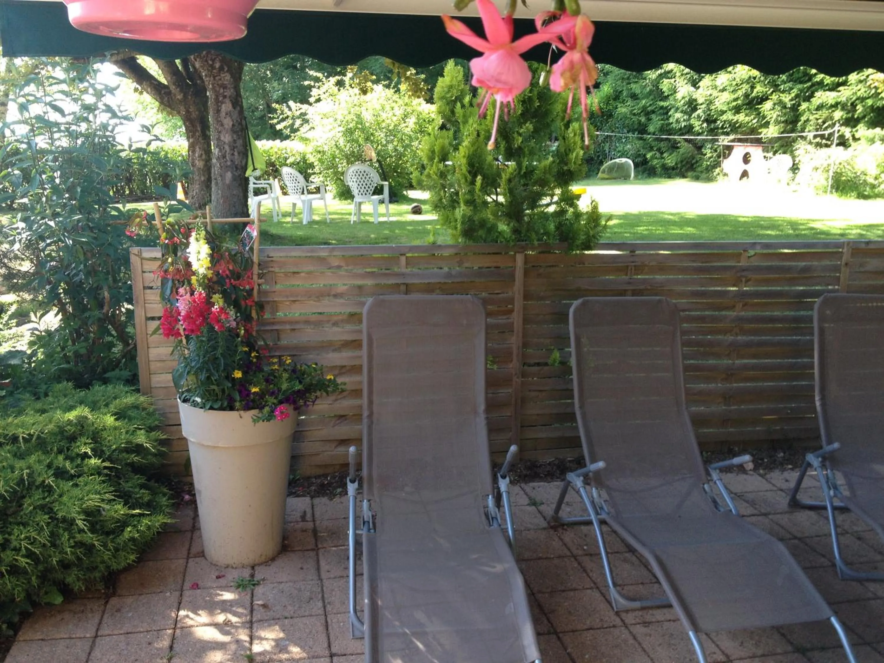 Garden in Le Pavillon