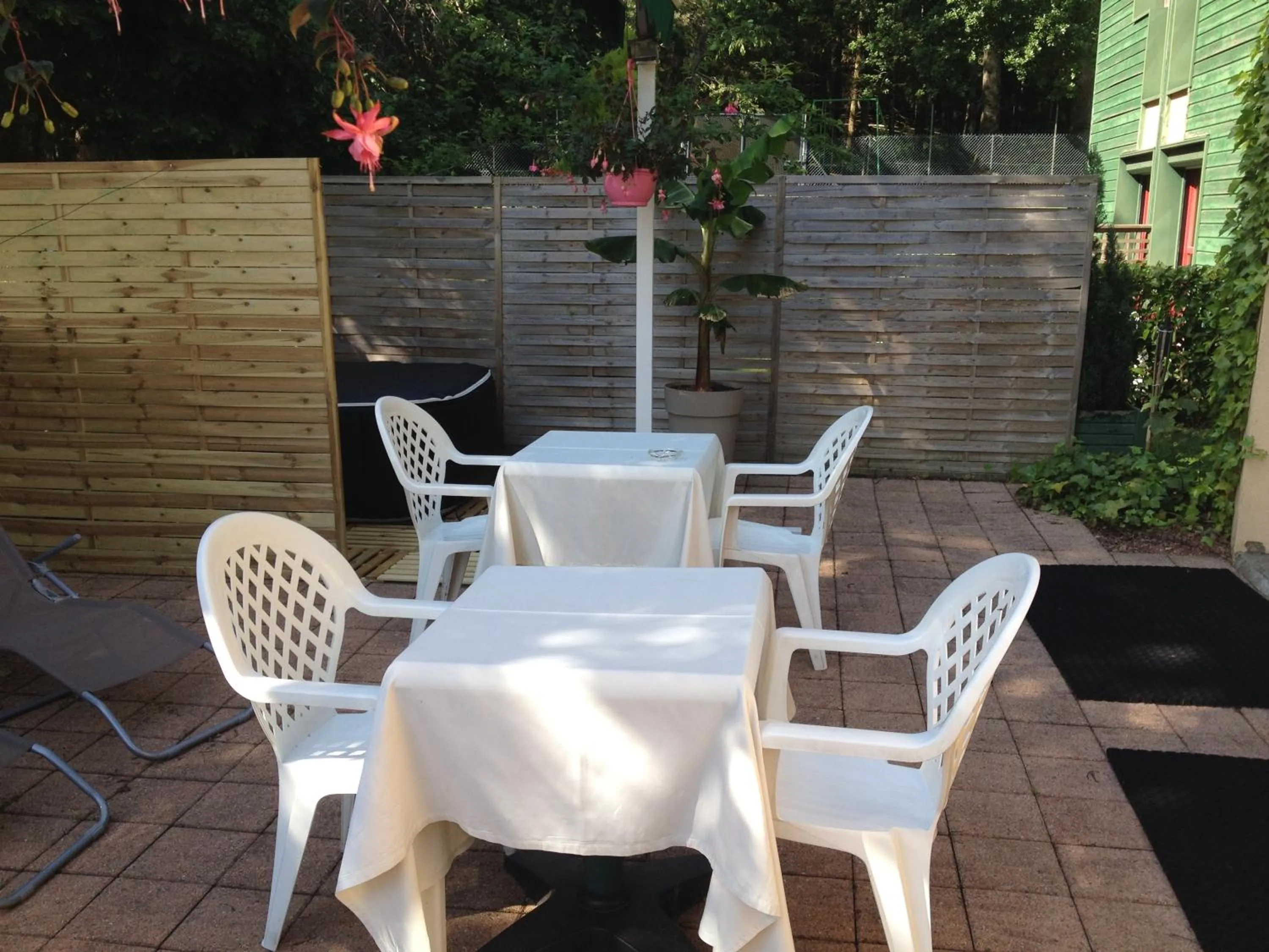 Patio in Le Pavillon