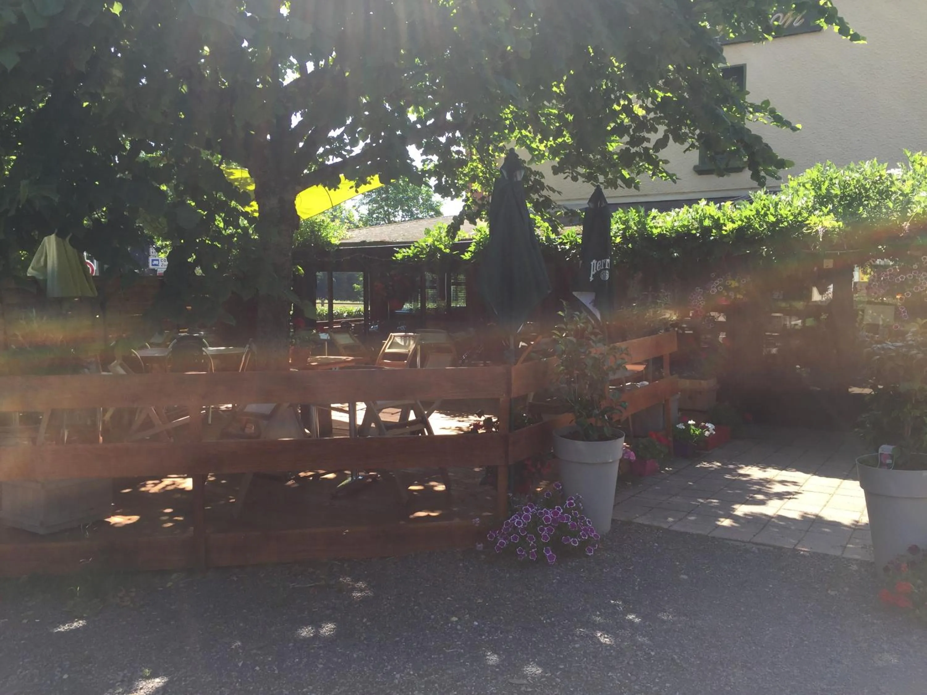 Patio in Le Pavillon