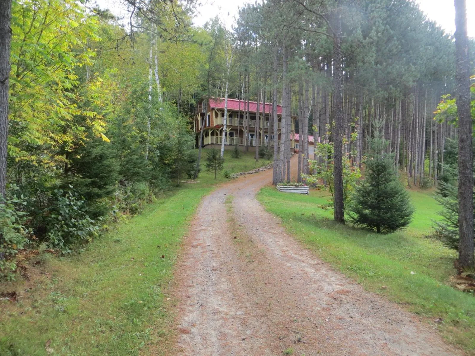 La maison sous les arbres