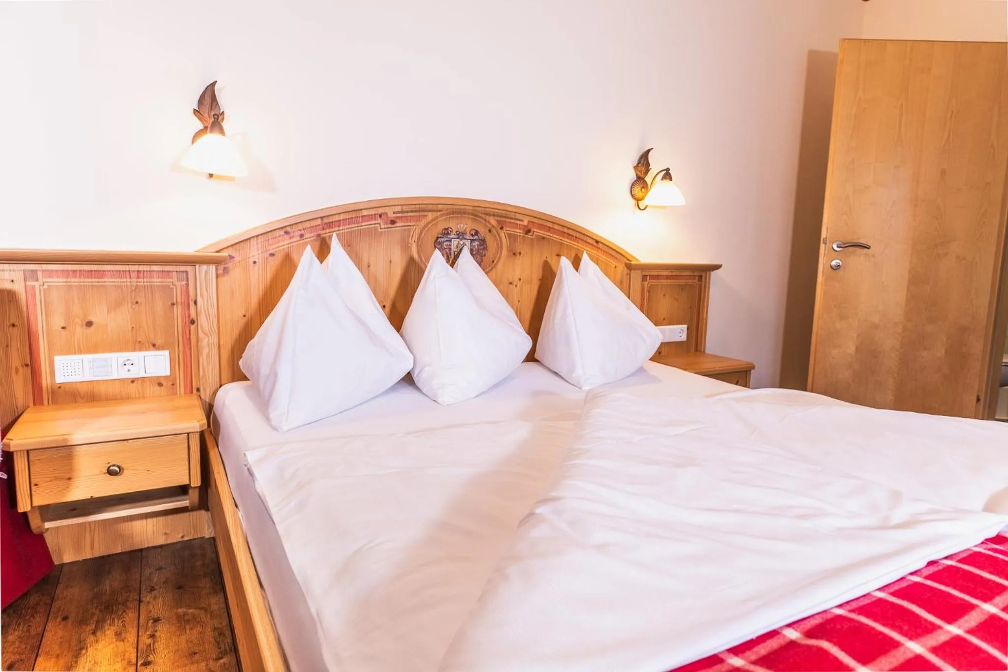 Bed in Hotel Lindenhof