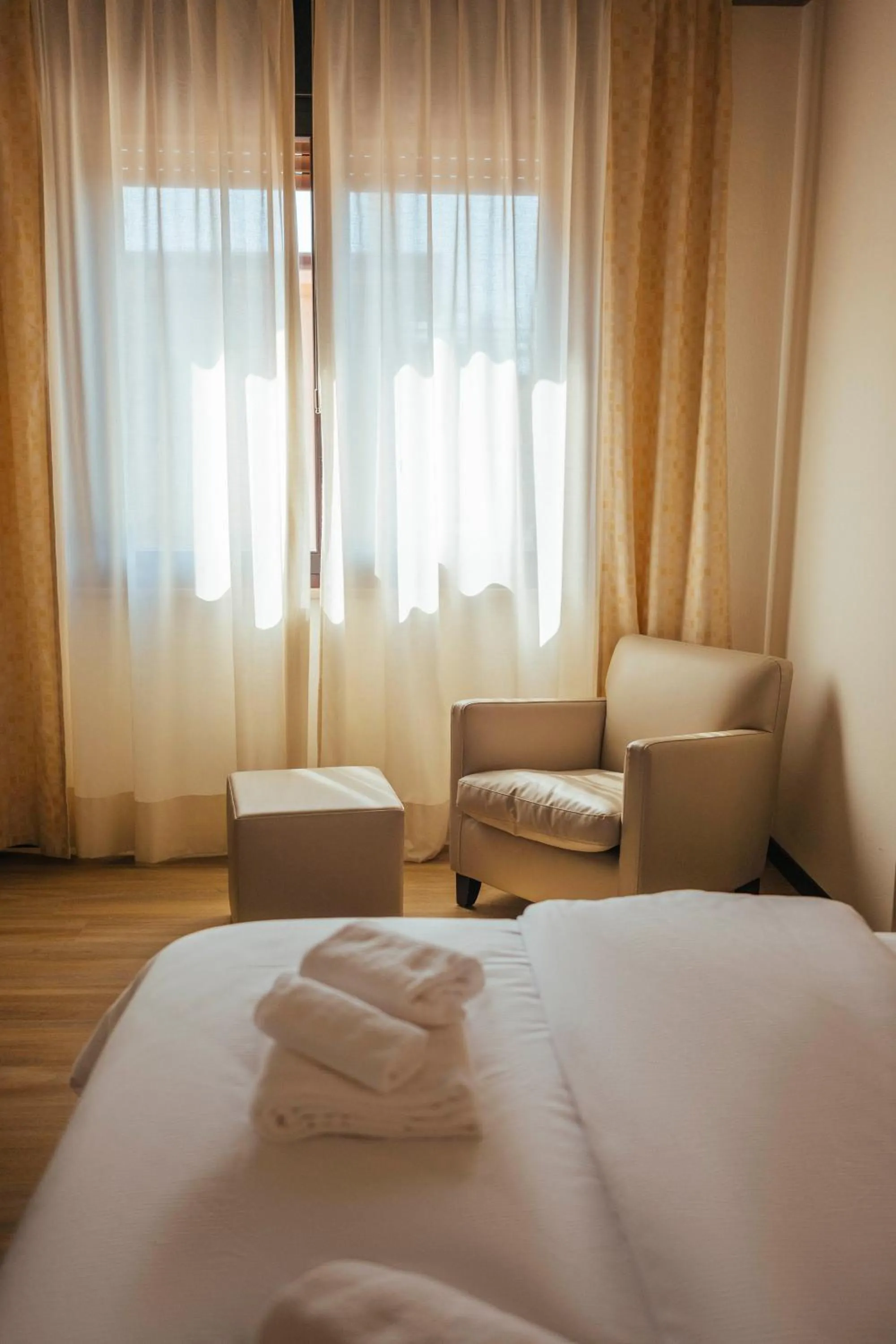 Bed in Hotel Palazzo Paradiso