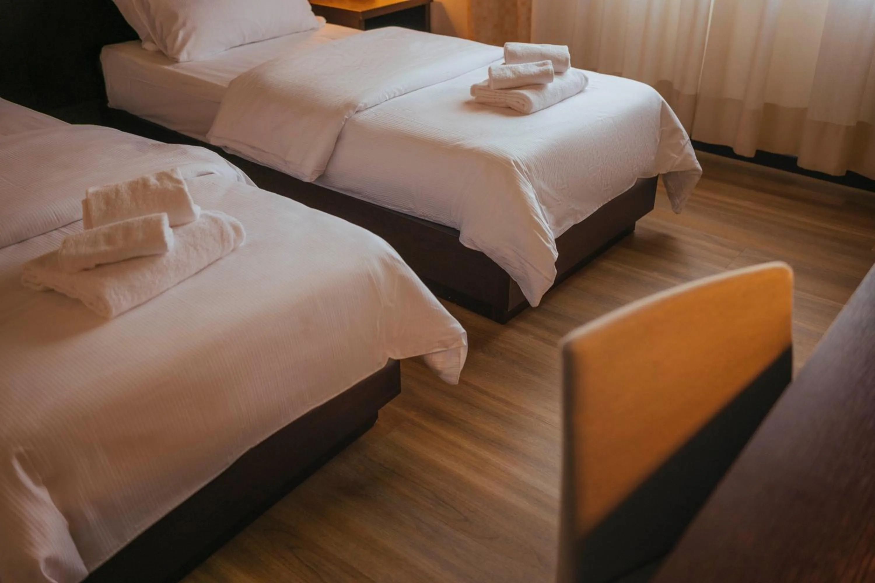 Bed in Hotel Palazzo Paradiso