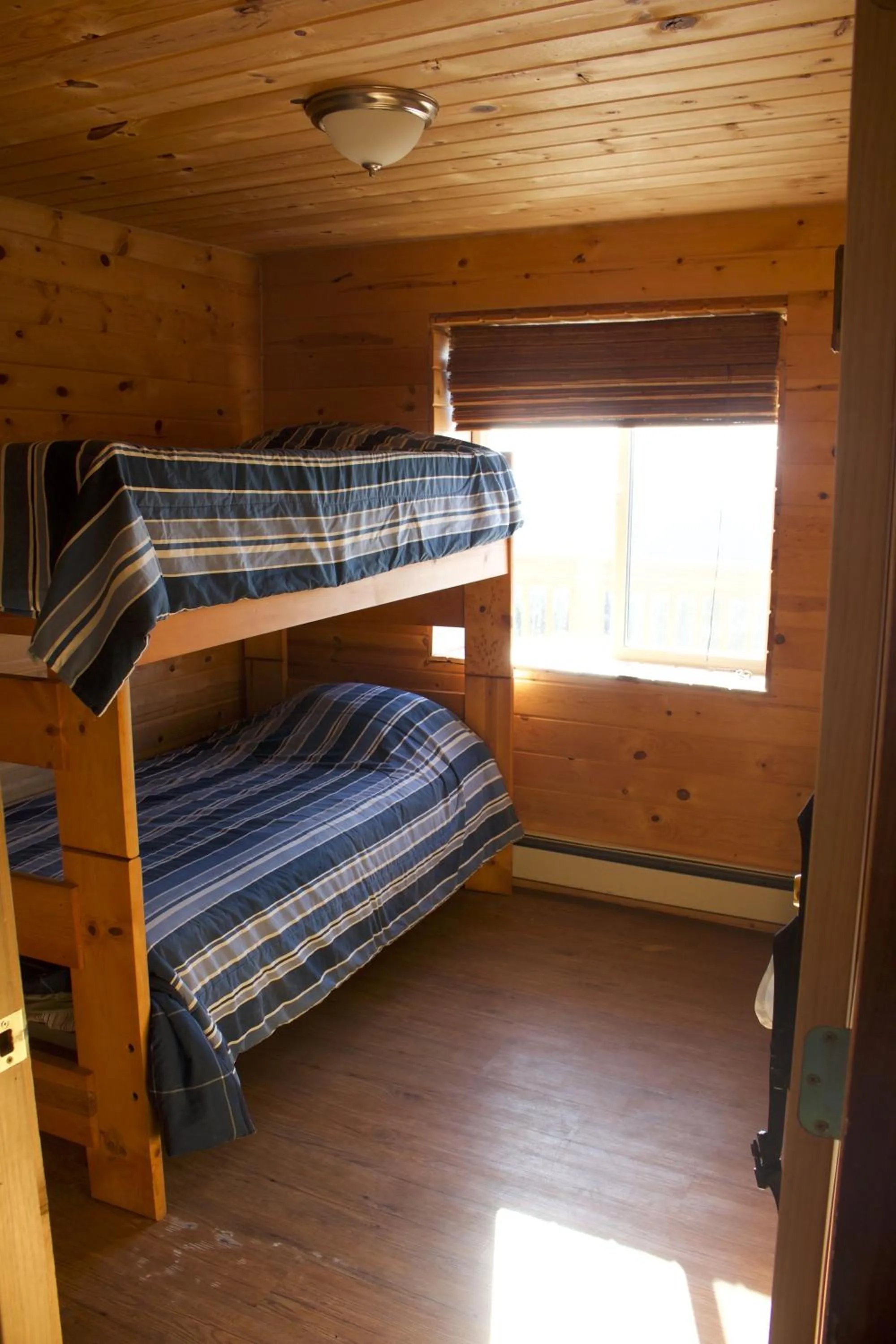 Bed in Alpine Creek Lodge