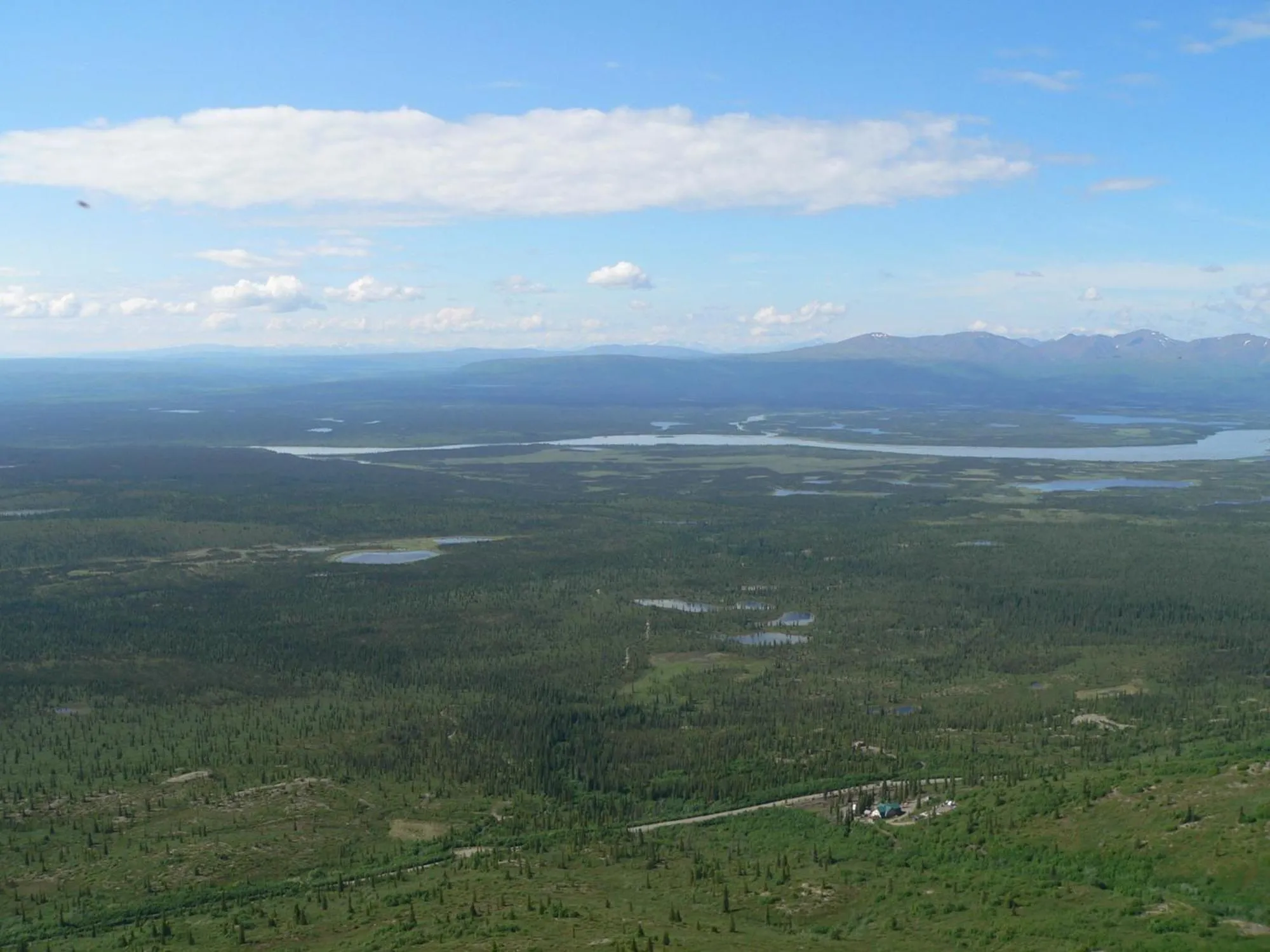 River view in Alpine Creek Lodge