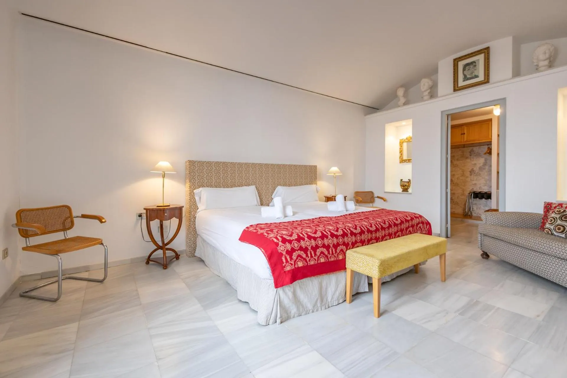 Bed in Palacio Marmoles by Valcambre