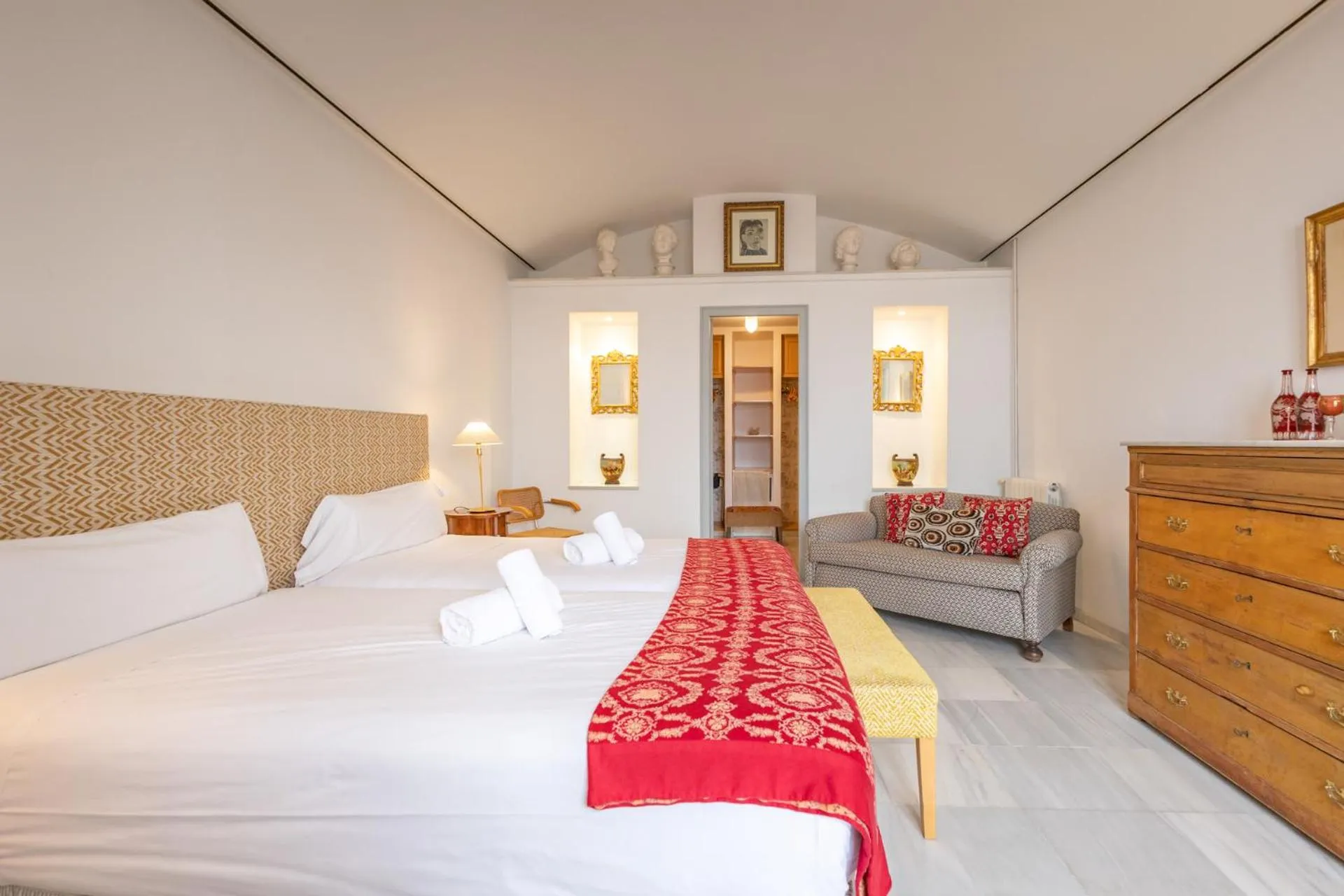 Bed in Palacio Marmoles by Valcambre