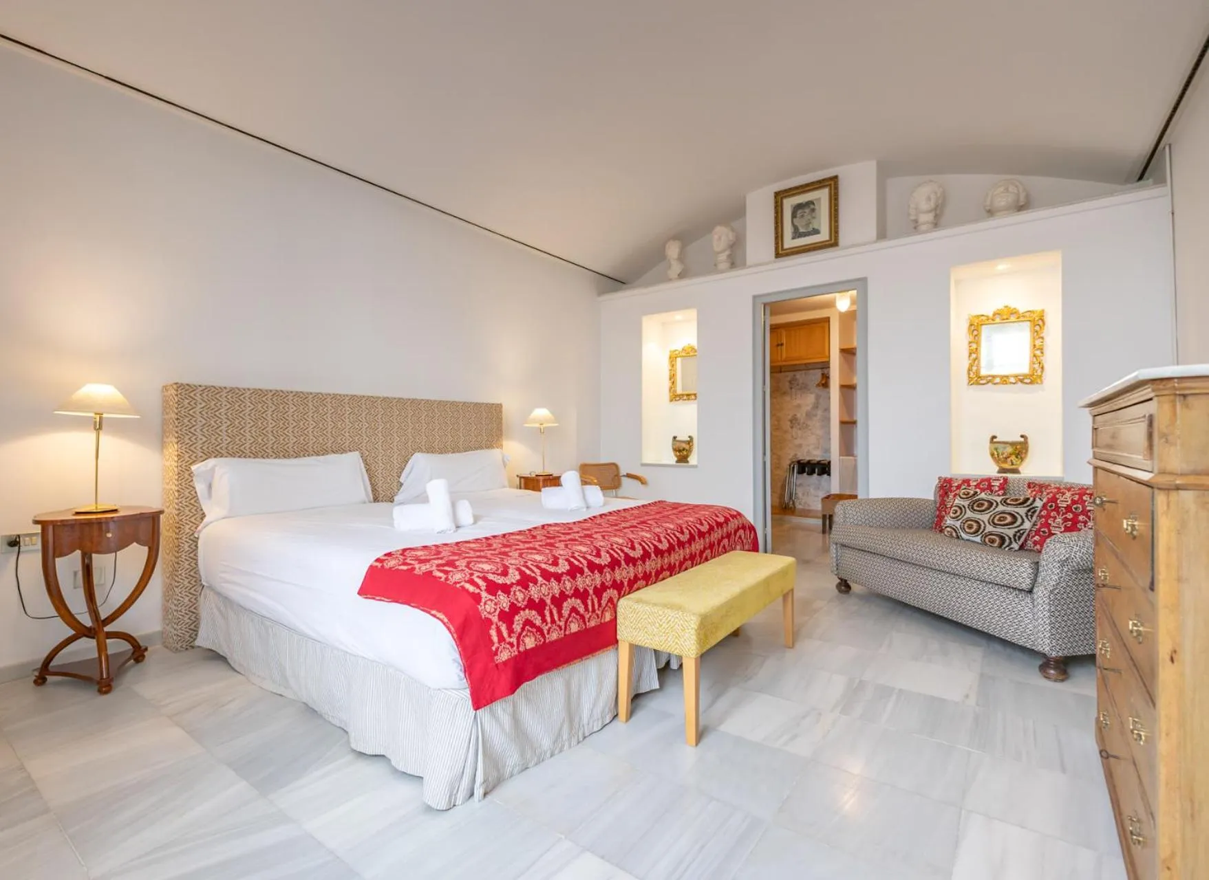 Bed in Palacio Marmoles by Valcambre