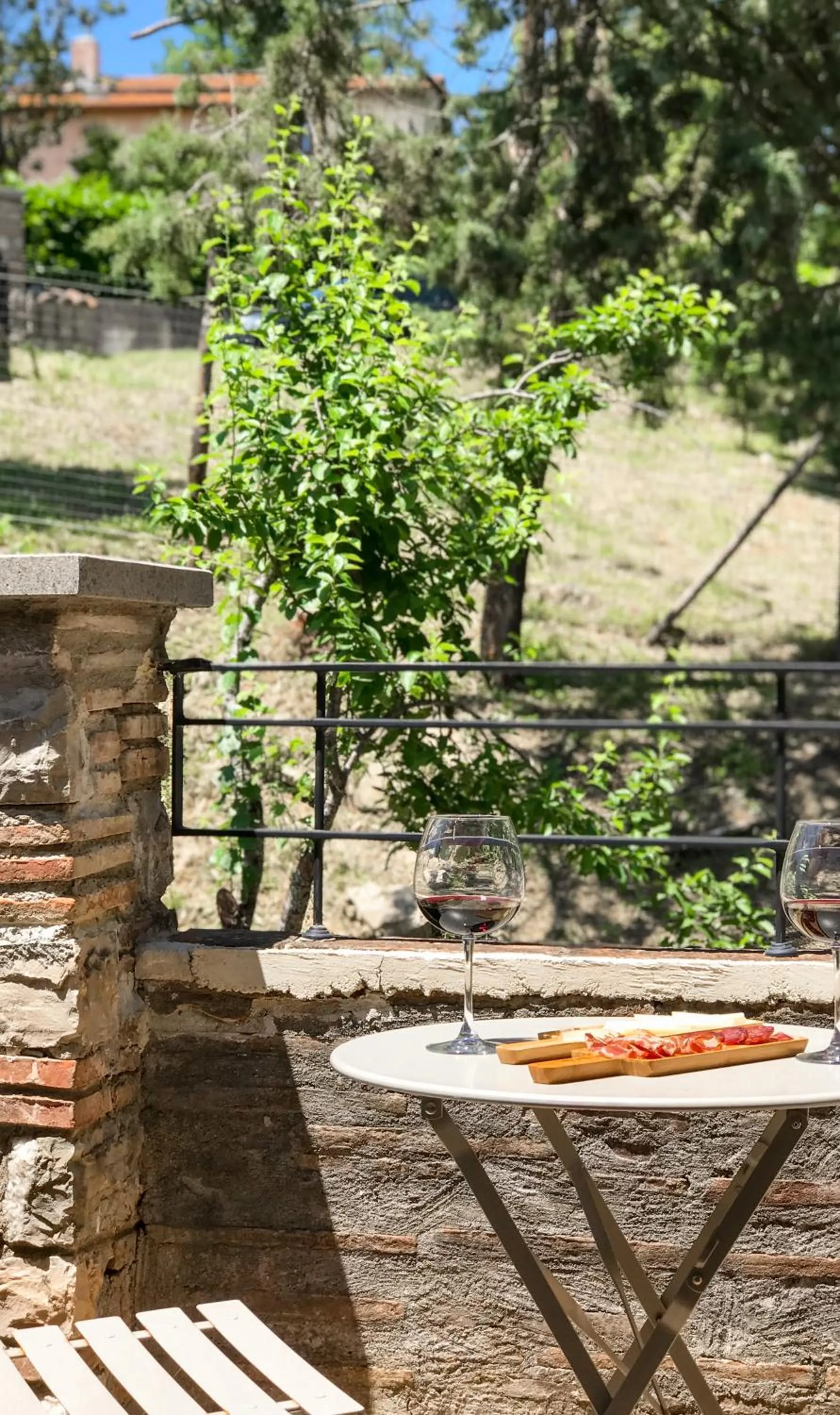 Balcony/Terrace in Relais Il Furioso