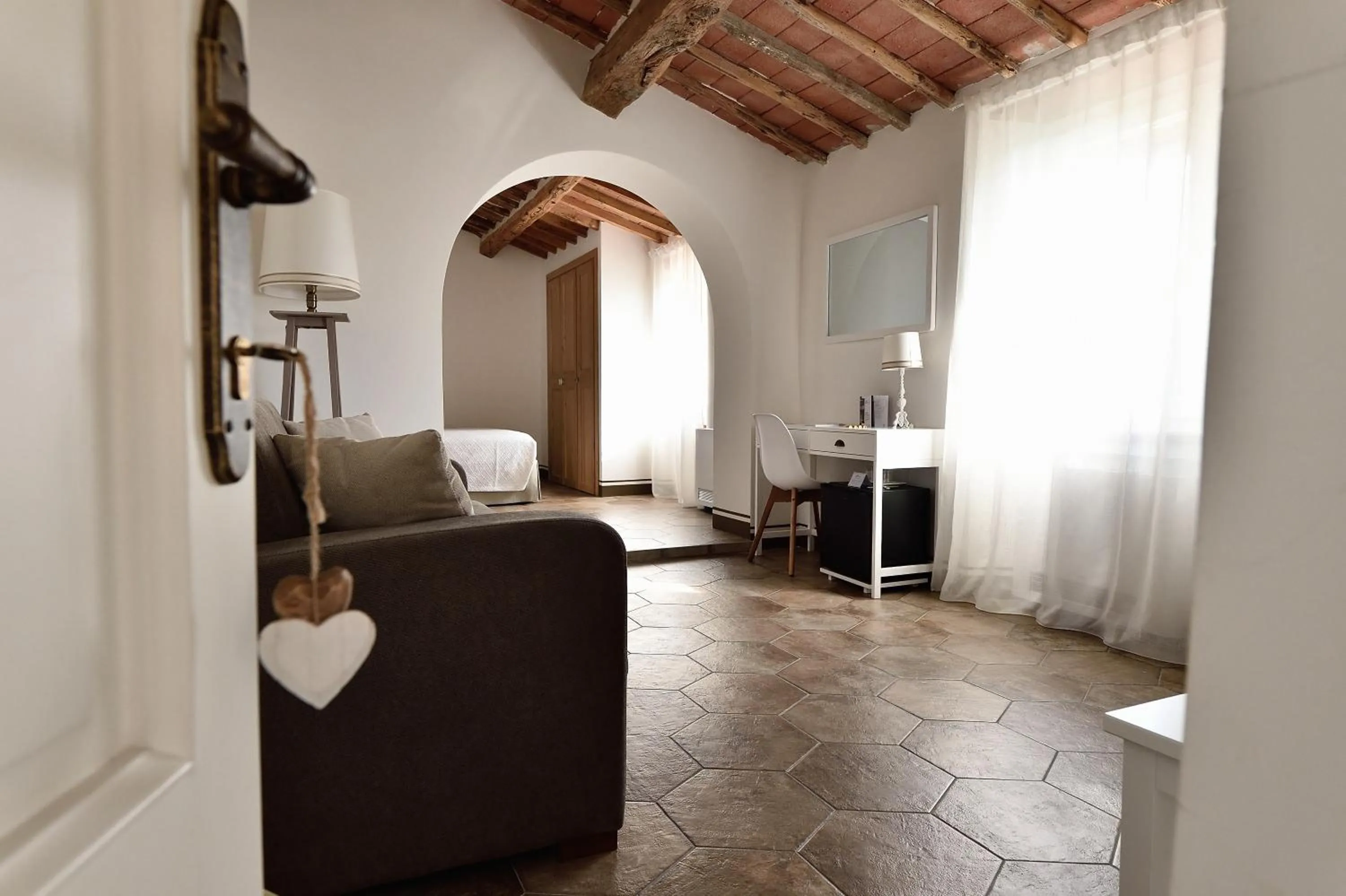 Photo of the whole room in Relais Il Furioso