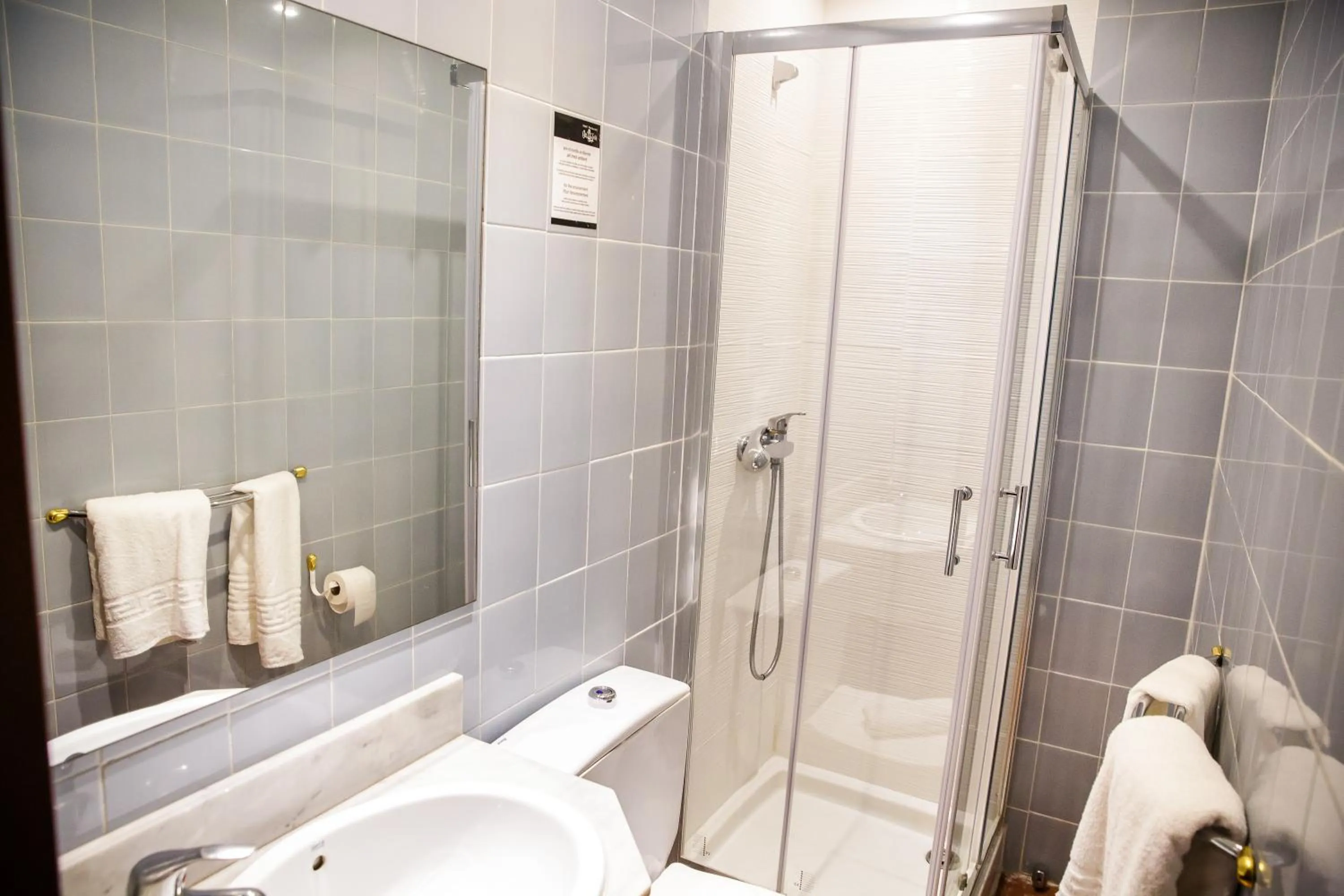 Bathroom in Hotel Can Solé