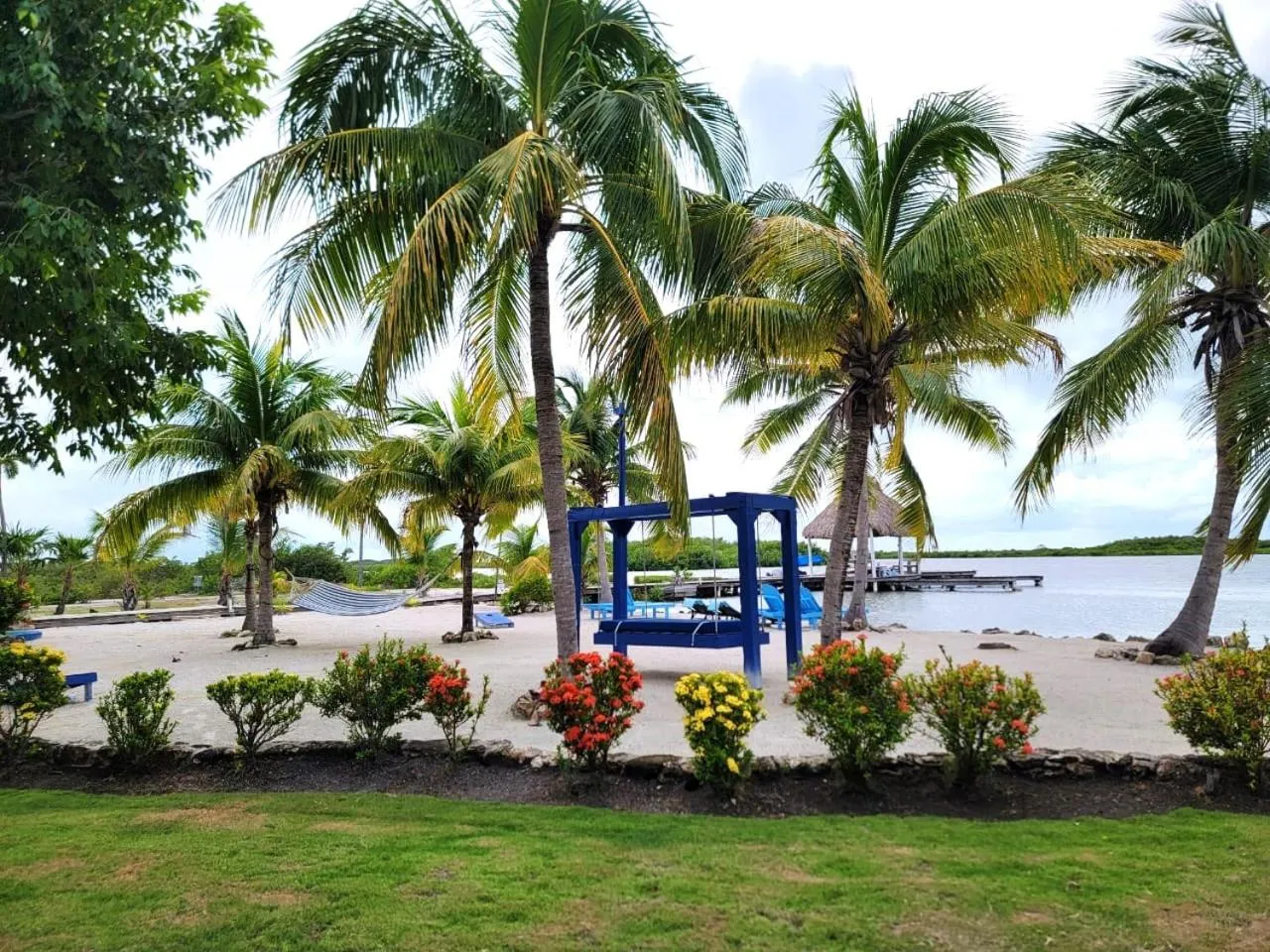Children play ground in Brahma Blue Resort
