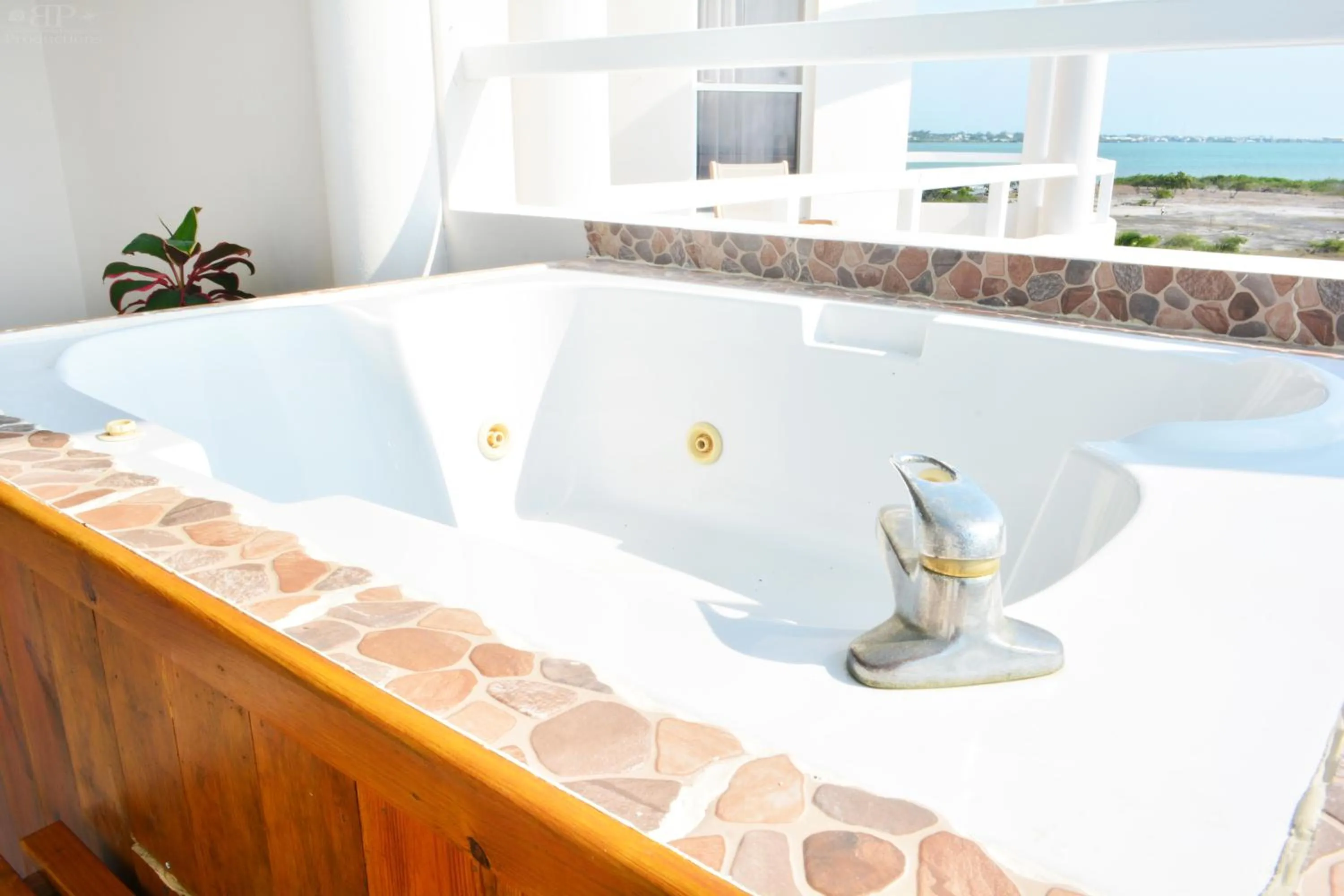 Seating area in Brahma Blue Resort