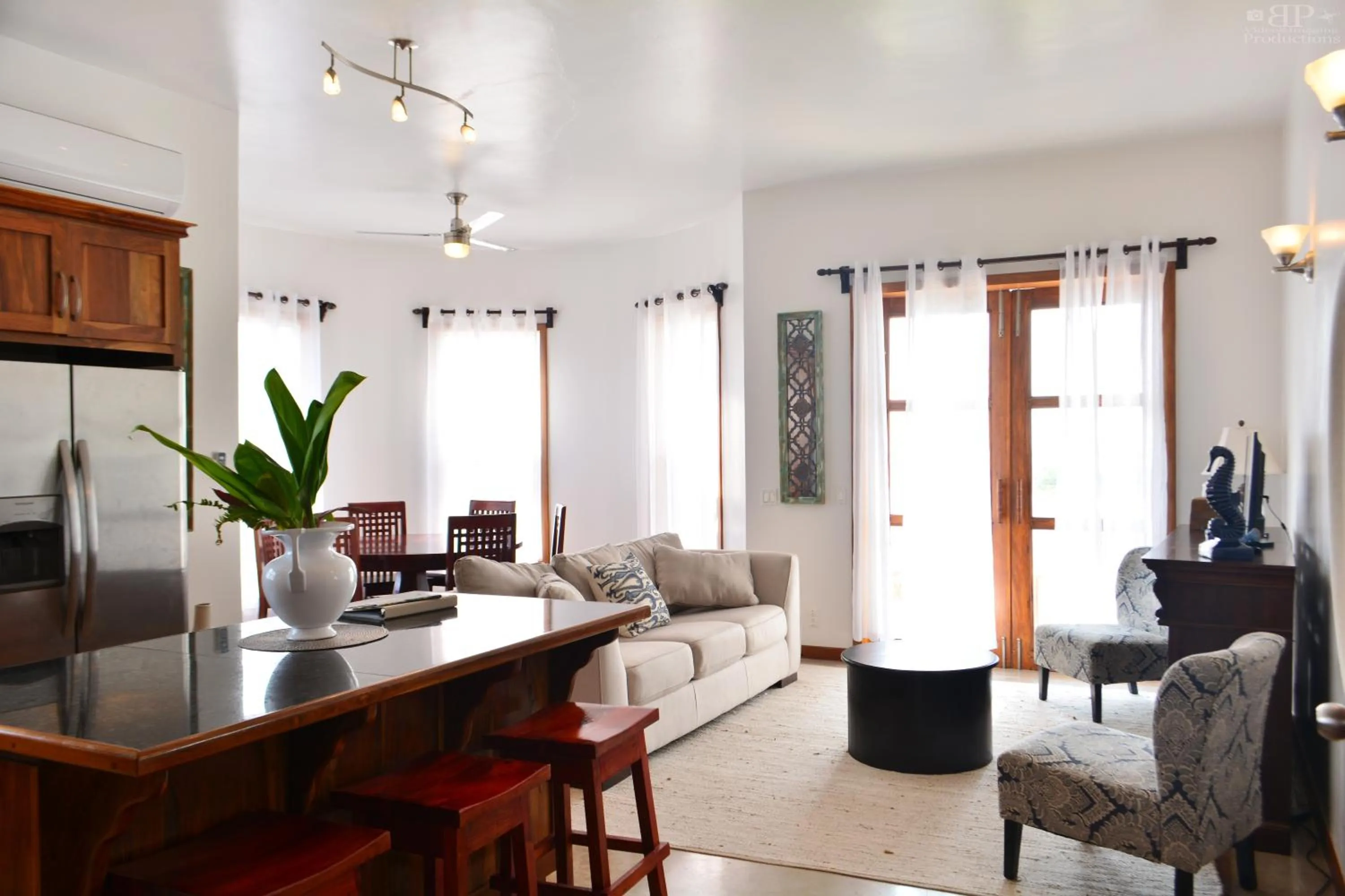 Living room in Brahma Blue Resort