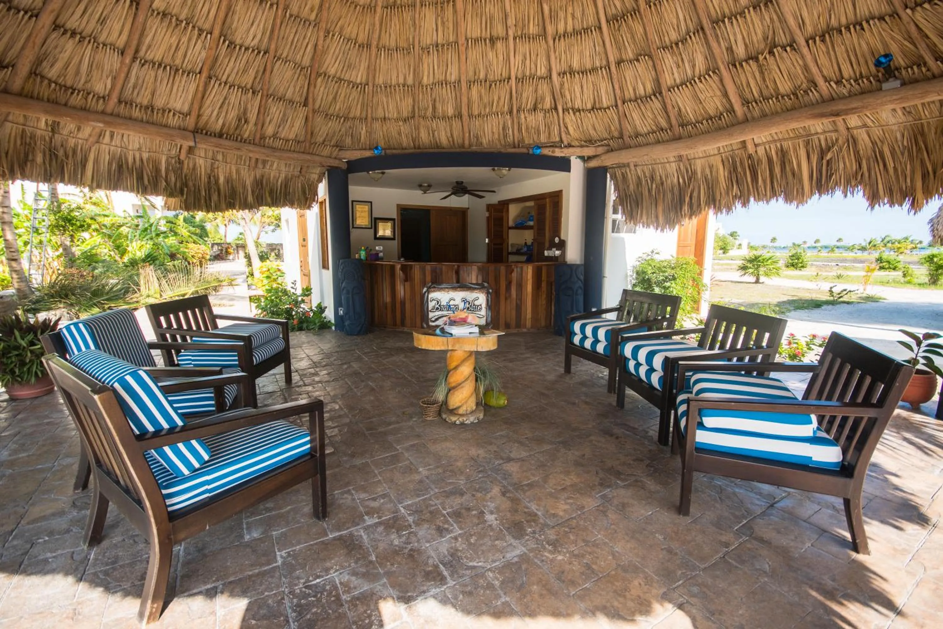Lobby or reception in Brahma Blue Resort